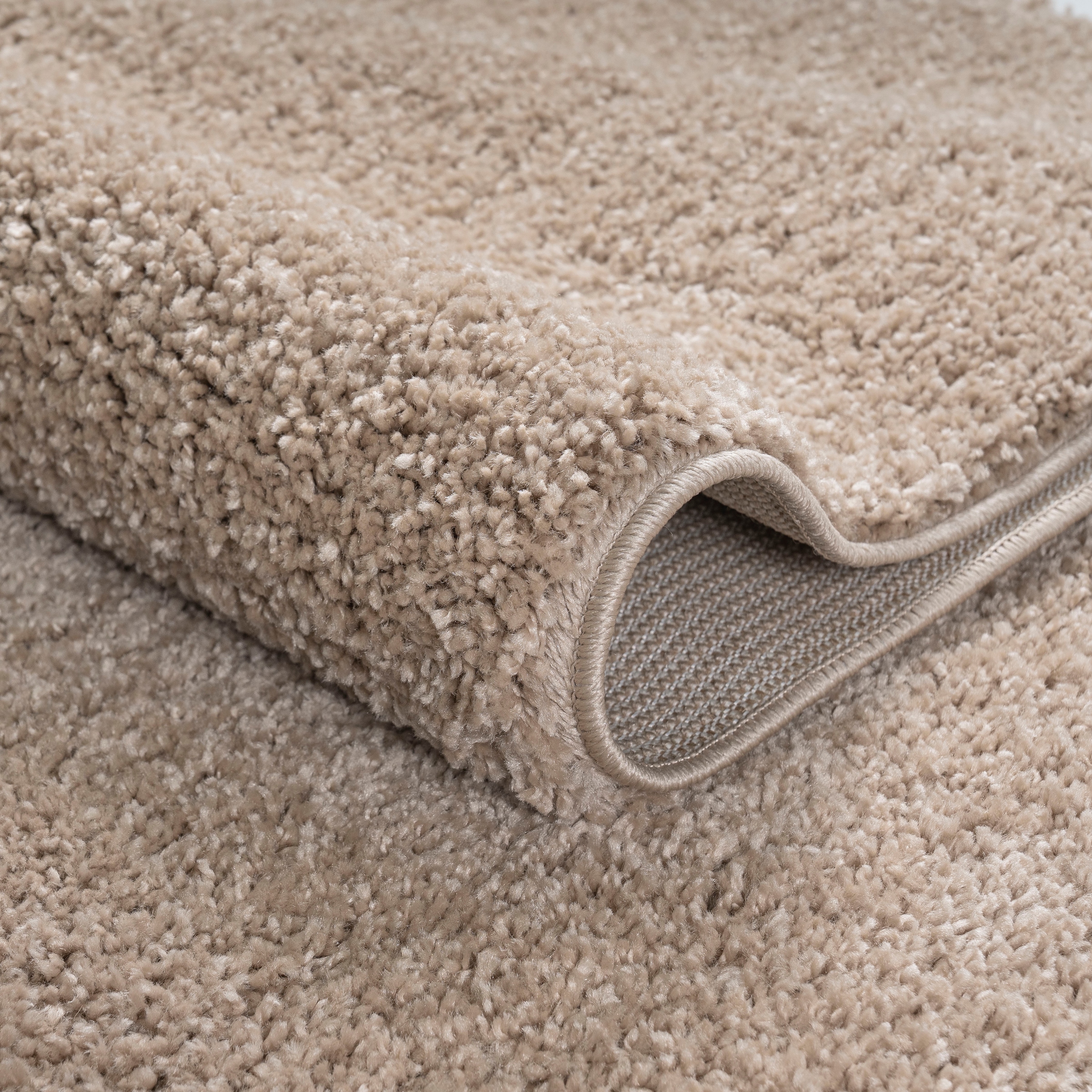Bruno Banani Hochflor-Teppich »Shaggy Soft«, rechteckig, 30 mm Höhe, gewebt, Uni Farben, besonders weich und kuschelig