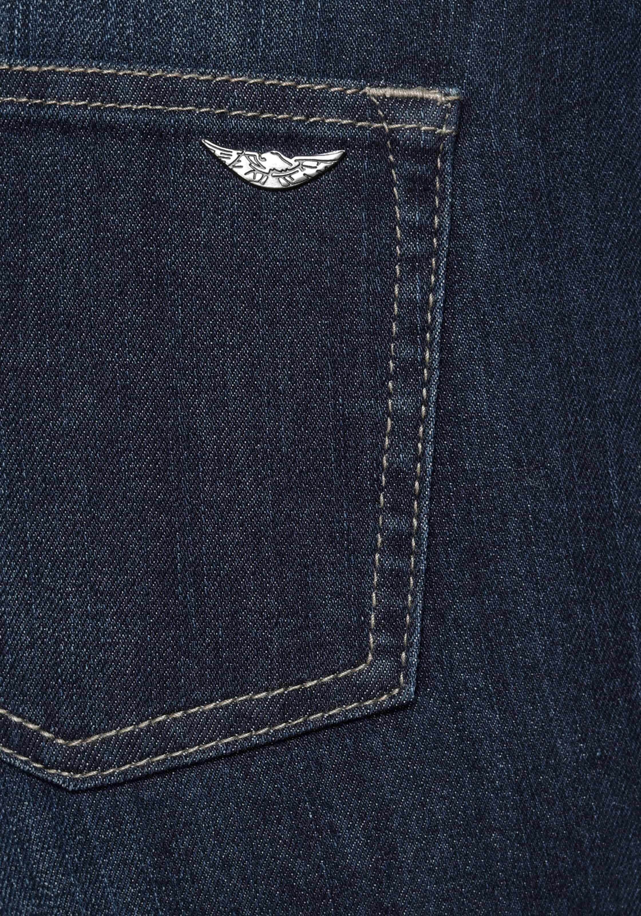Arizona Slim-fit-Jeans, High Waist mit coolem Seitenstreifen für kaufen |  BAUR