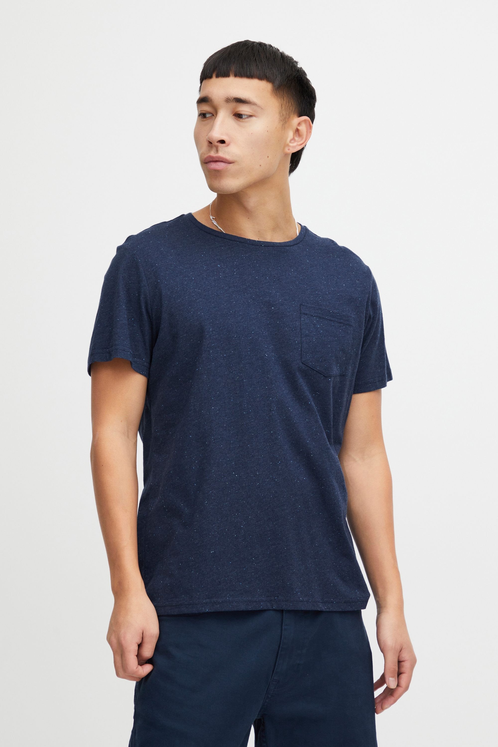 Blend T-Shirt "BHTee" Basic T-Shirt mit Rundhalsausschnitt günstig online kaufen