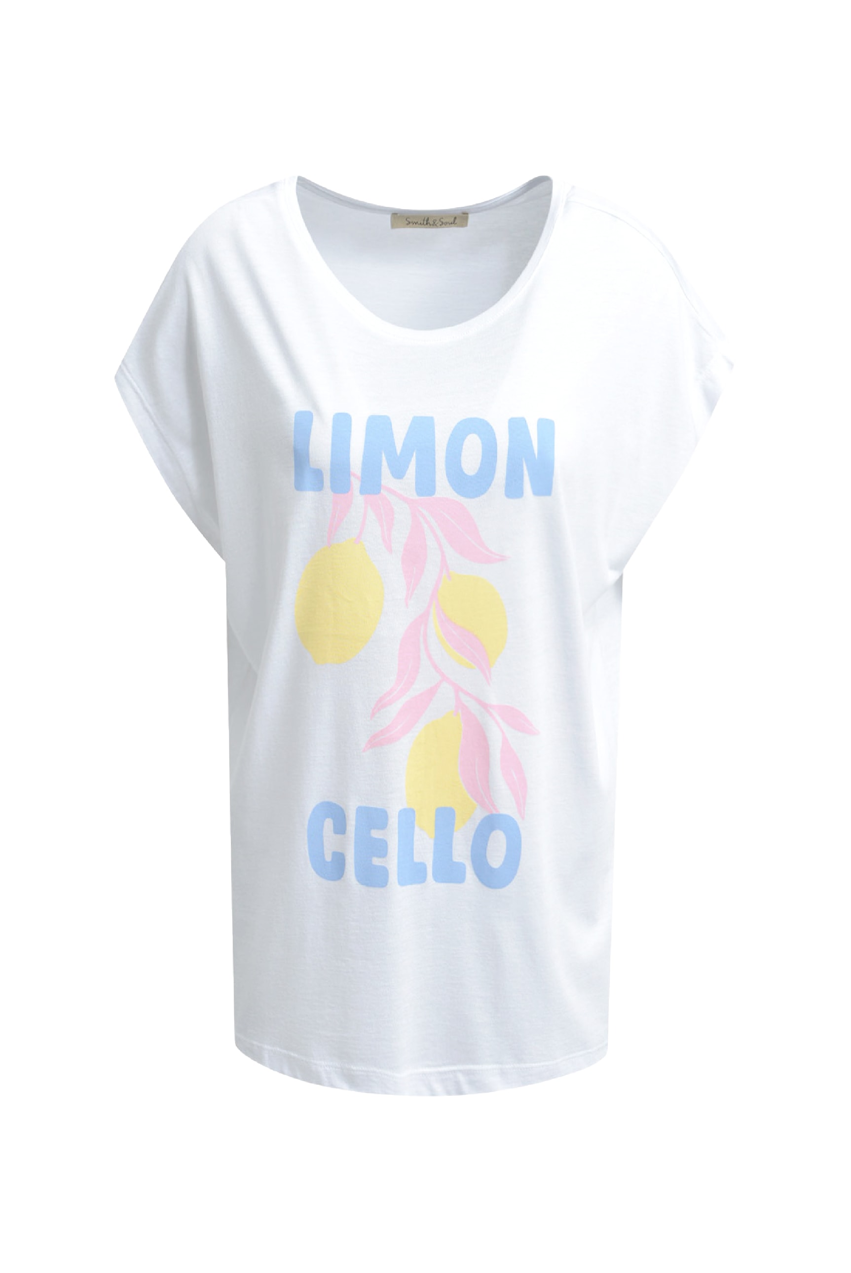 Smith & Soul Rundhalsshirt, mit Baumwolle