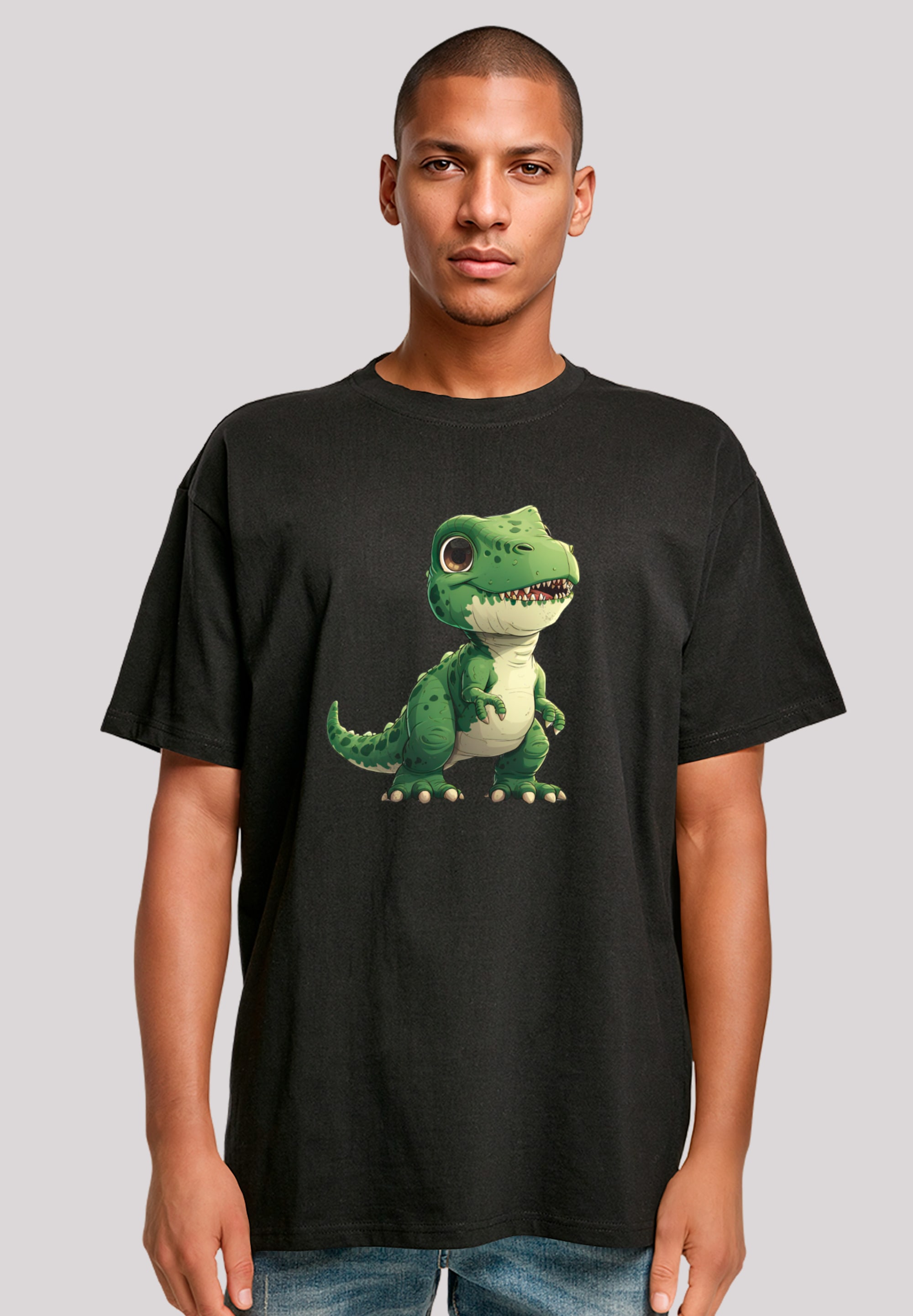 F4NT4STIC T-Shirt "Süßer grüner Dino", Premium Qualität günstig online kaufen