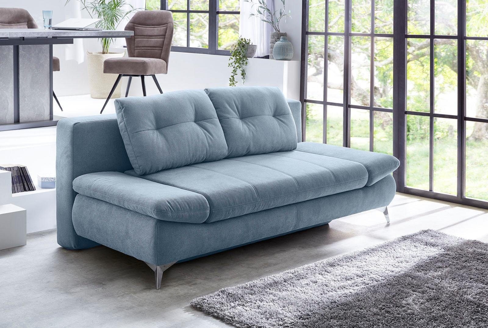 Jockenhöfer Gruppe Schlafsofa "Mats, B: 200 cm, Liegefl. 160x200 cm" mit Schlaffunktion, Bettkasten & Armteilverstellung