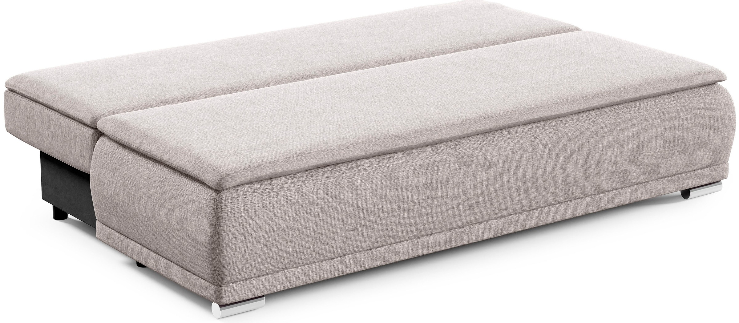 WERK2 Schlafsofa »Biggi, komfortabel und elegant, Breite 206cm,«, 2-Sitzer Sofa & Schlafcouch mit Bettkasten