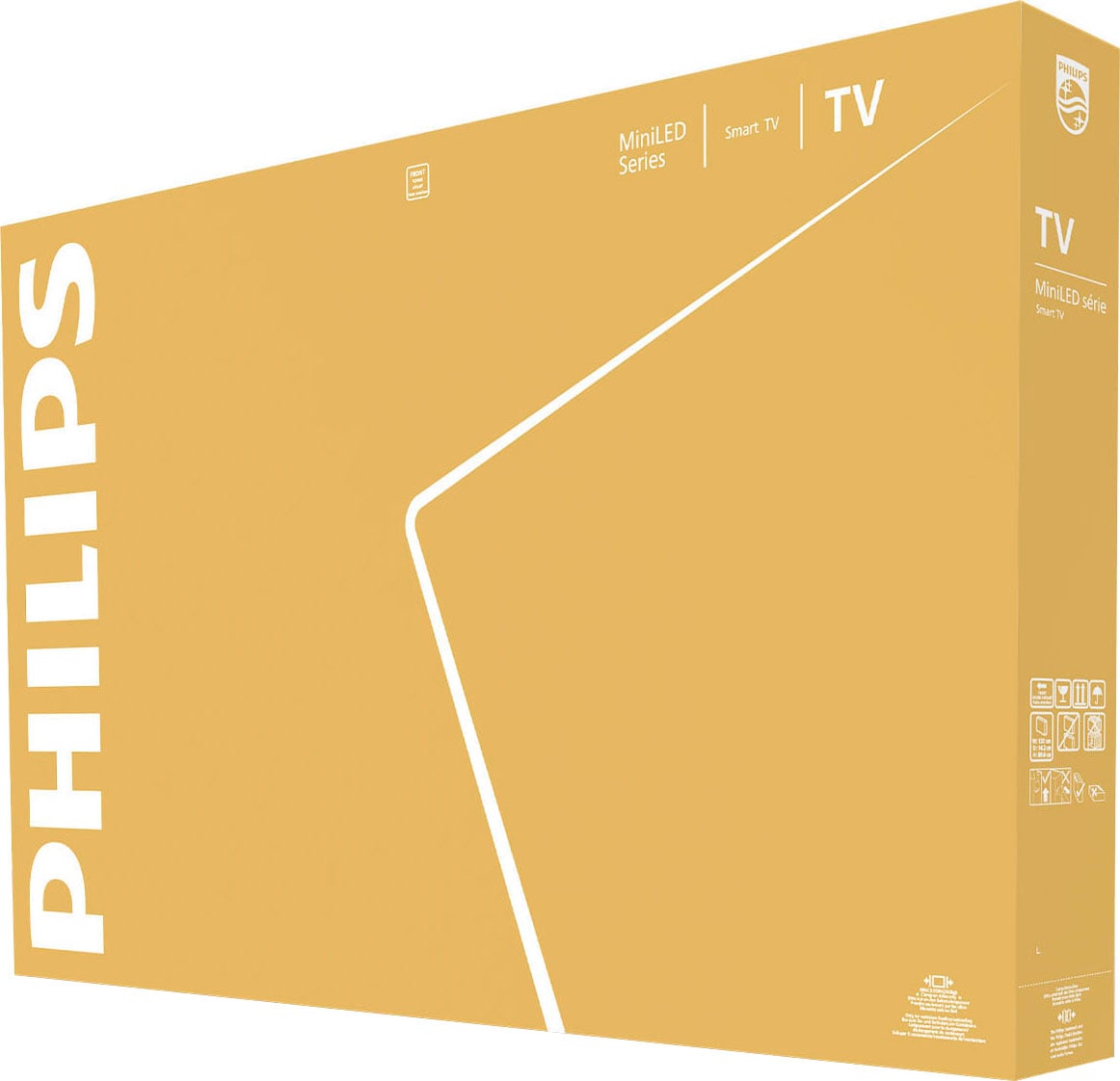 Philips QLED Mini LED-Fernseher »65MLED810/12«, 4K Ultra HD, Smart-TV