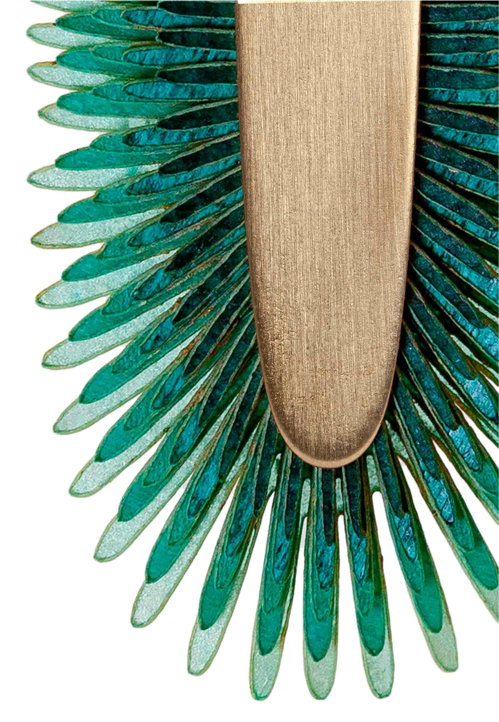GRETCHEN Paar Ohrhänger »Pam Pem Earring L«, mit buntem Pergament