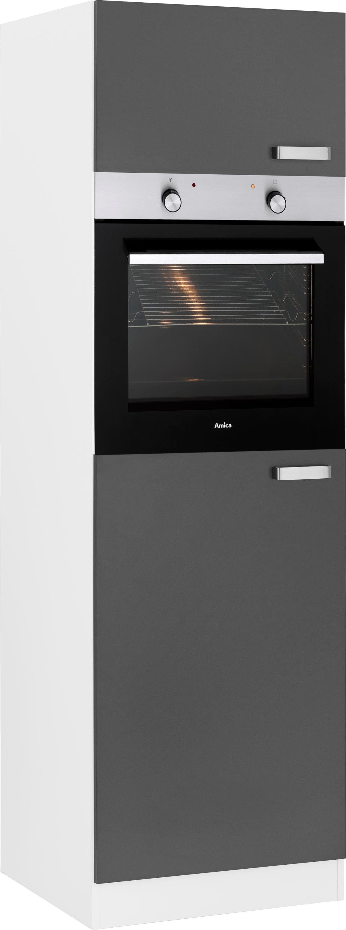 wiho Küchen Backofen/Kühlumbauschrank ...