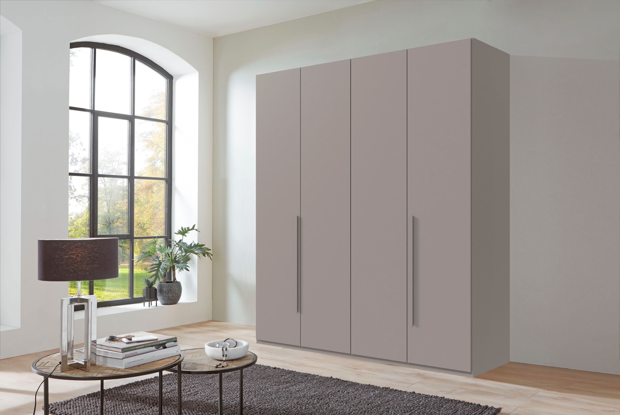 Wimex Drehtürenschrank »London, erhältlich in den Breiten 180cm, 225cm oder 270cm« wahlweise mit Basic- oder Premium-Ausstattung erhältlich