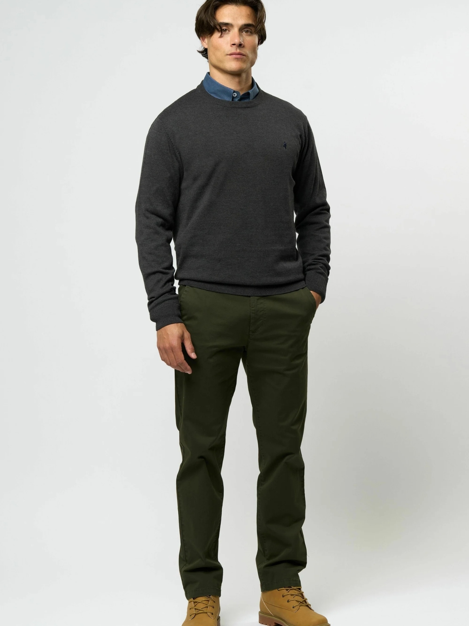 MCS Rundhalspullover »MCS Pullover MCMatt«