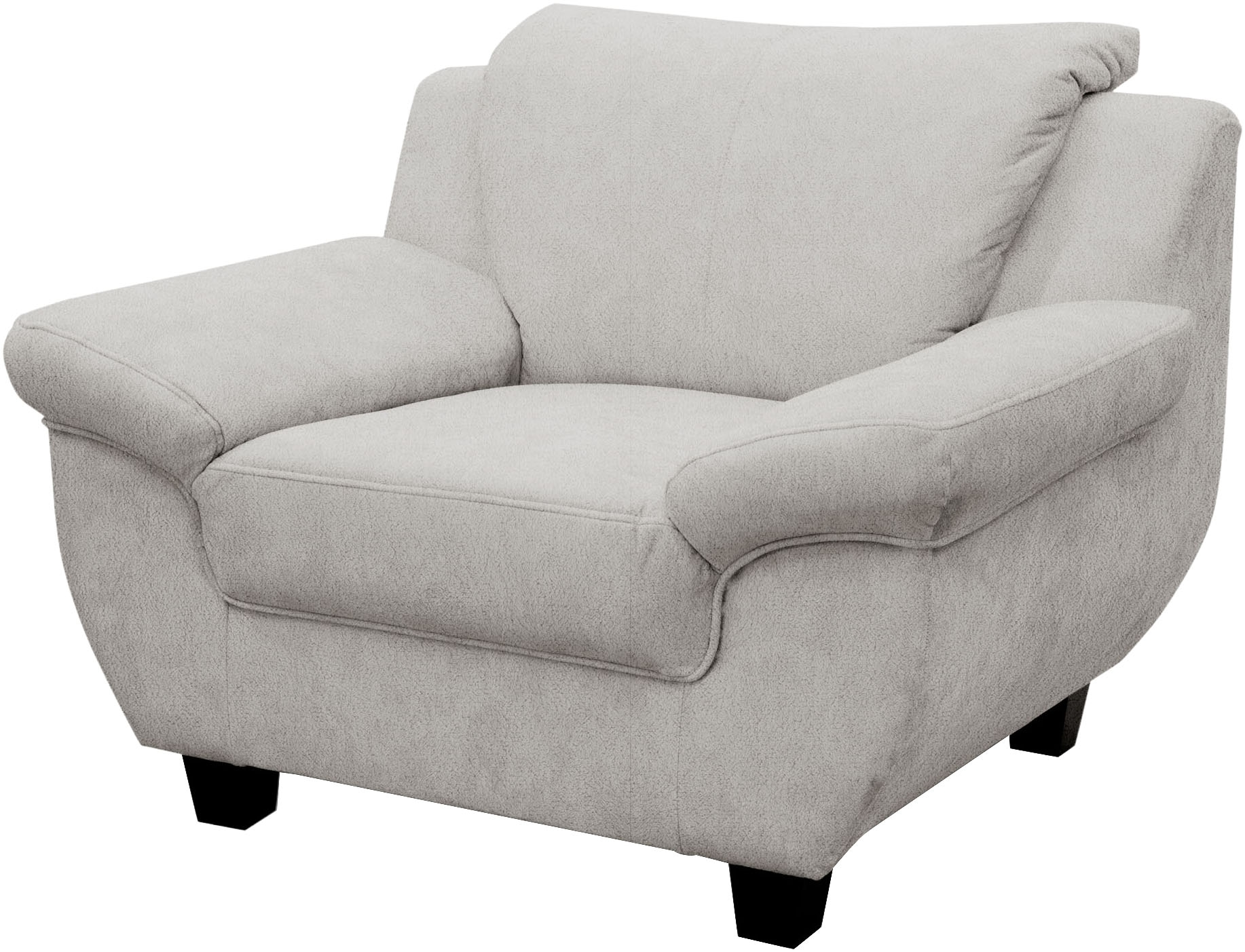 OTTO home Sessel »Silkeborg Sitzbreite: 49 cm, gemütlich und formschön« aus pflegeleichtem, weichem Luxus-Microfaser
