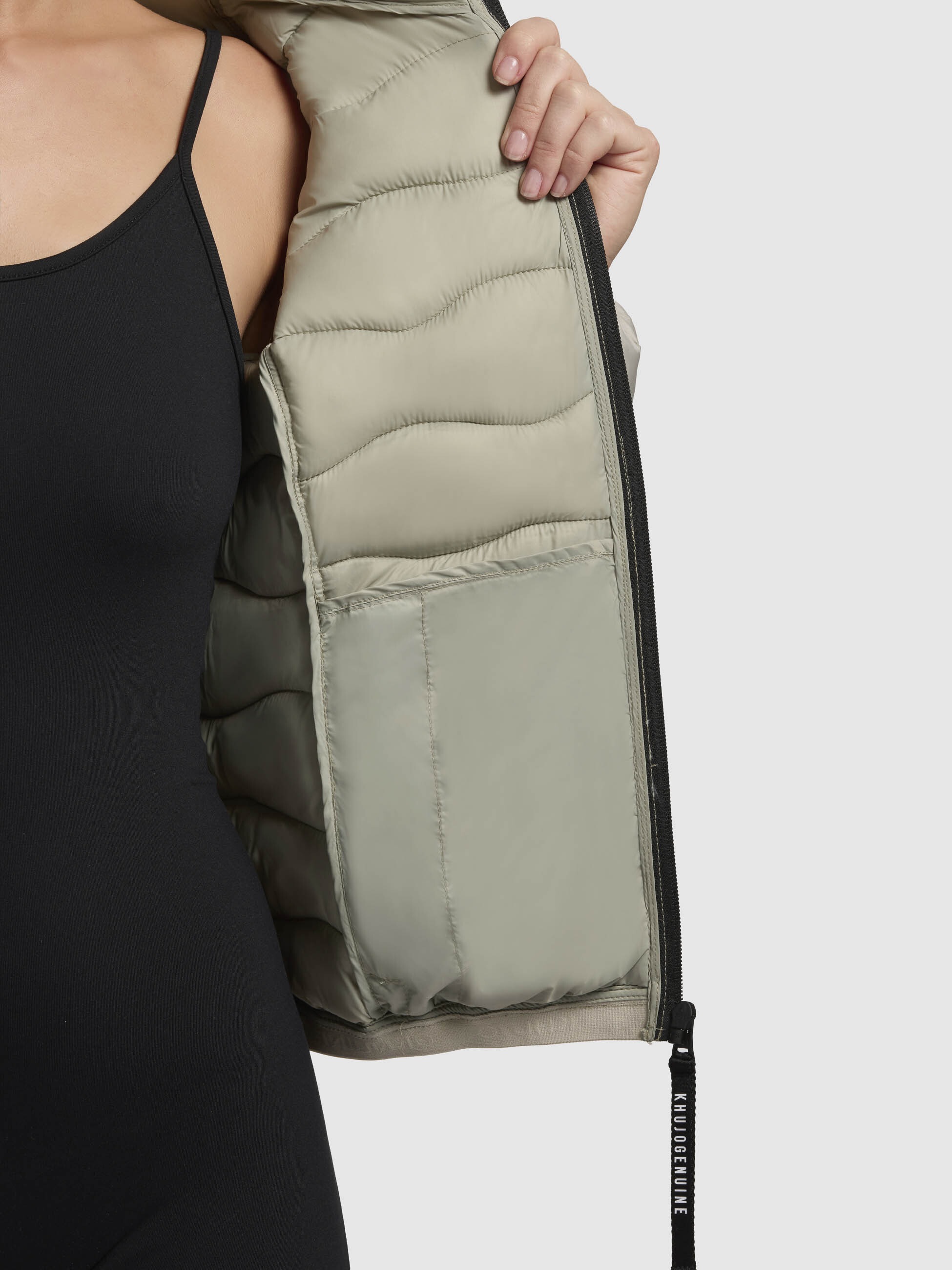khujo Steppjacke »NARGO«, mit Kapuze