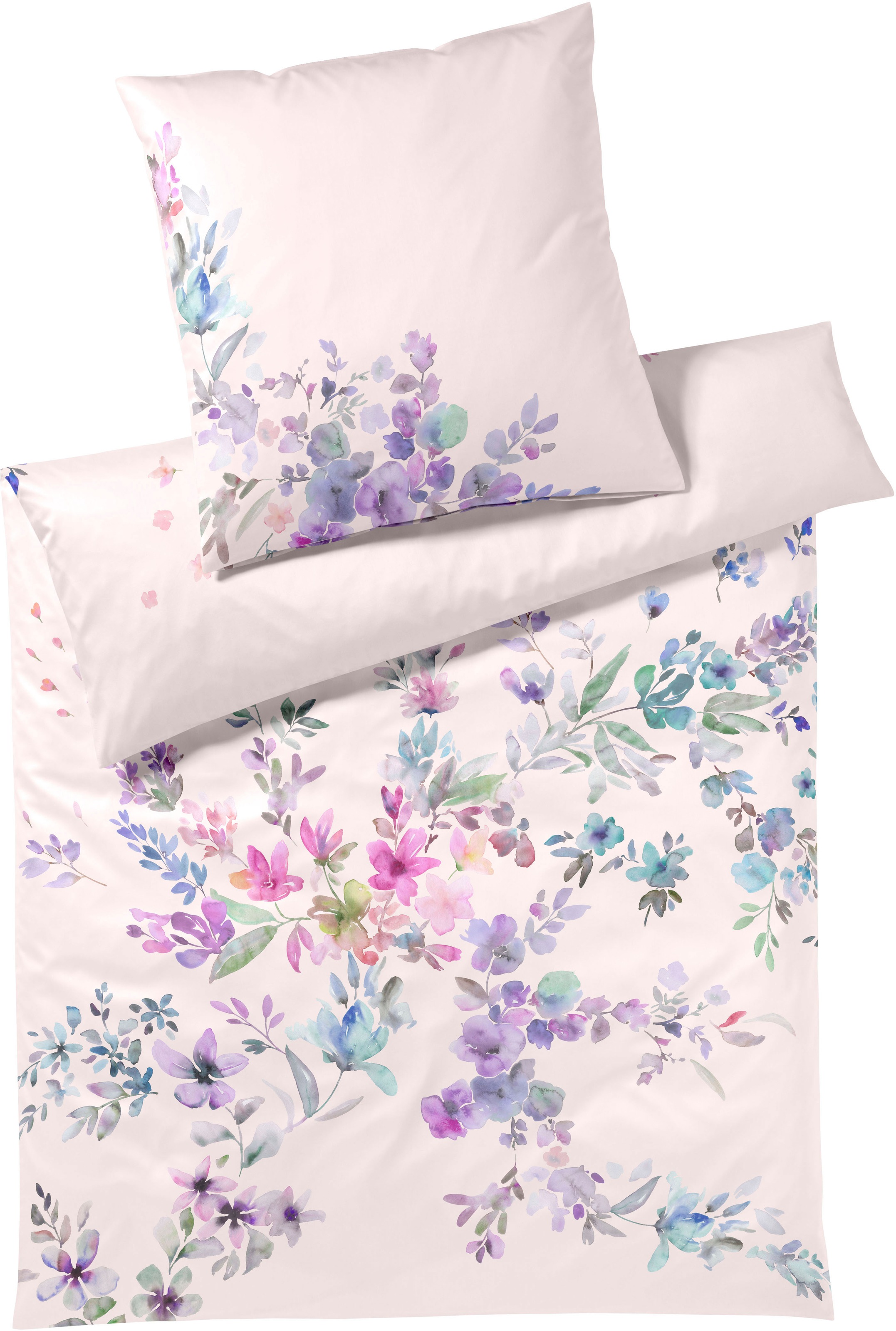 Elegante Bettwäsche "Amazing" 2 Stk. tlg. angenehmes Hautgefühl günstig online kaufen