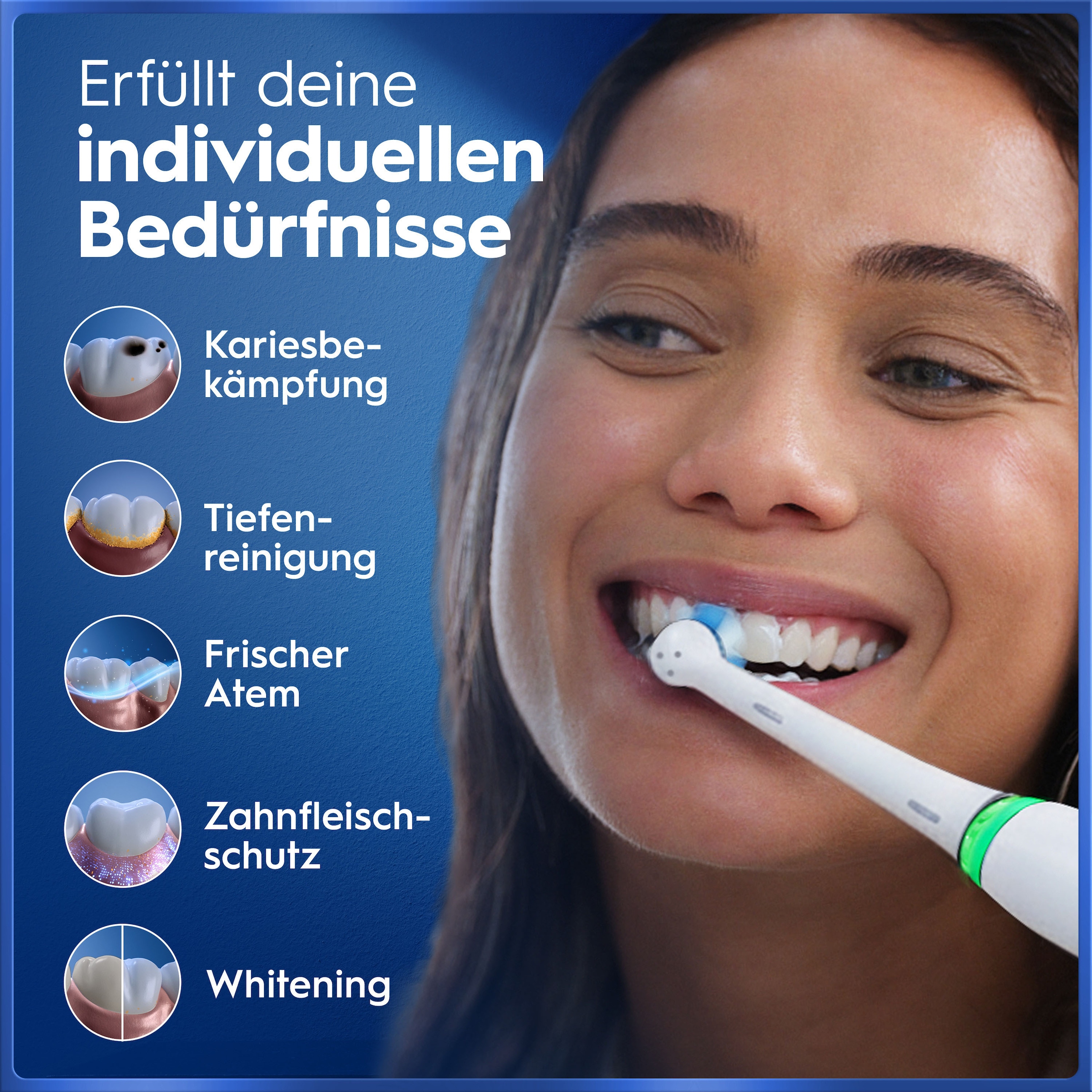 Oral-B Elektrische Zahnbürste »Oral-B iO Series 5« 1 Stk. Aufsteckbürsten Langanhaltender Akku | Reise-Etui | Aufsteckbürstenhalter