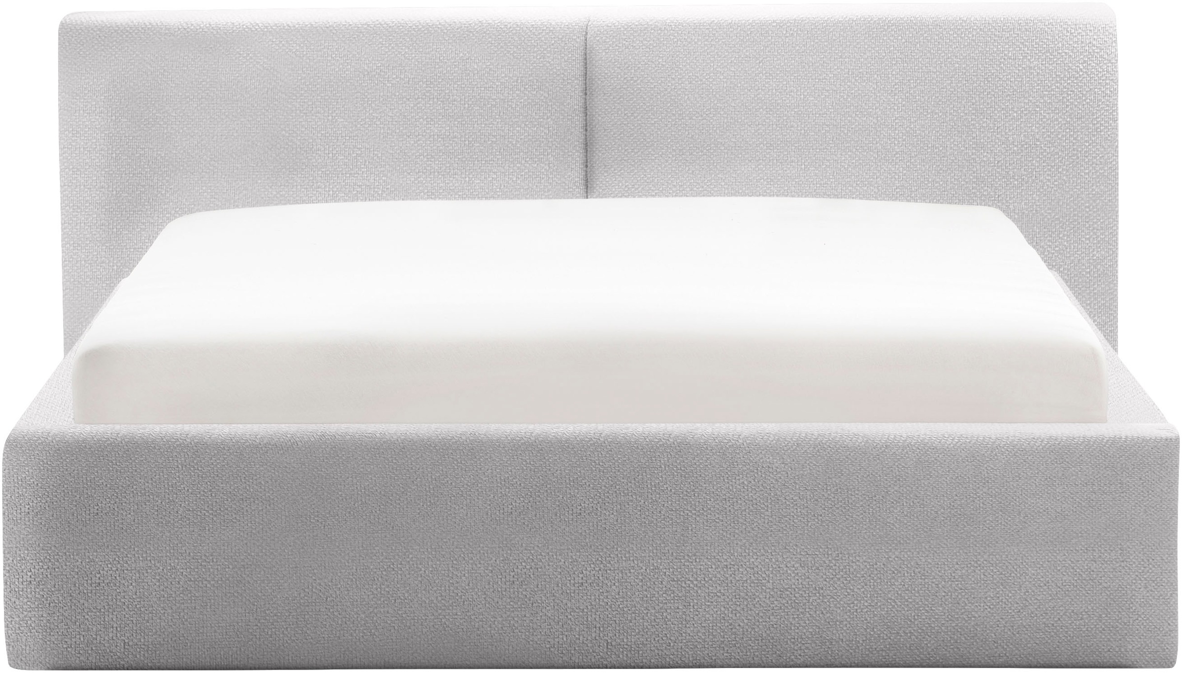 meise.möbel Polsterbett »Cube wahlweise mit Matratze und Bettkasten«, extra flaches Kopfteil, erhältlich in den Breiten 140cm, 160cm & 180cm