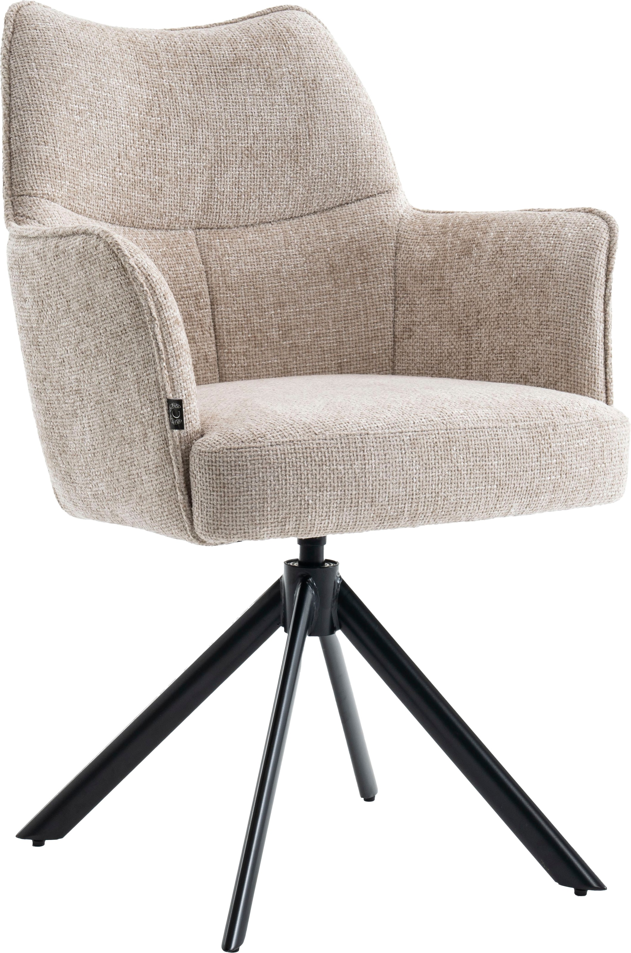 Home affaire Drehstuhl "Cresta", 1 St., Boucle, tolle Optik günstig online kaufen