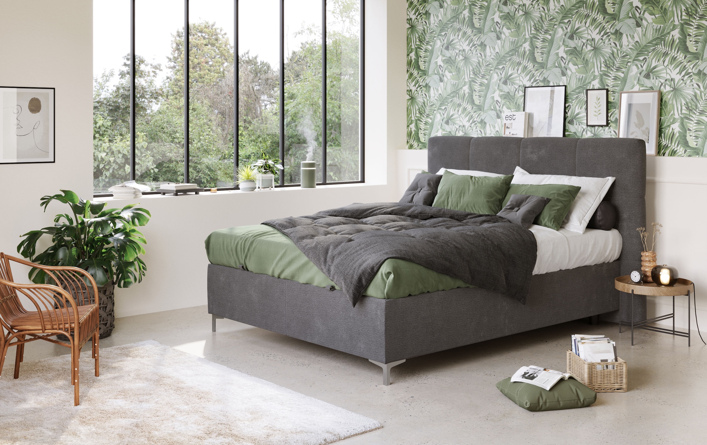 COTTA Boxbett »Kimy inkl. Bettkasten«, erhältlich in den Breiten 160x200cm & 180x200cm