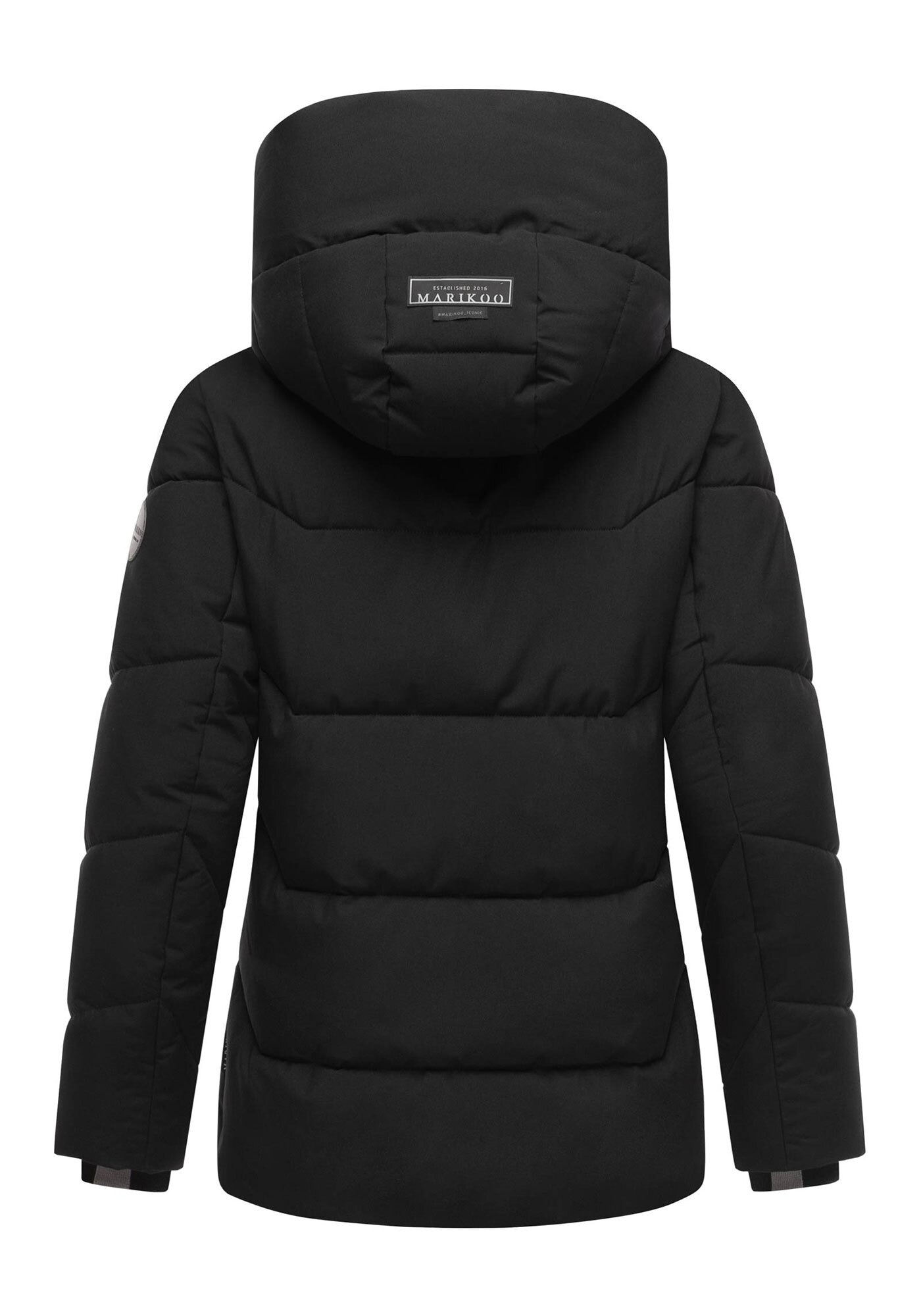 Marikoo Winterjacke »Kuscheltatze«, mit extra hohem Kragen