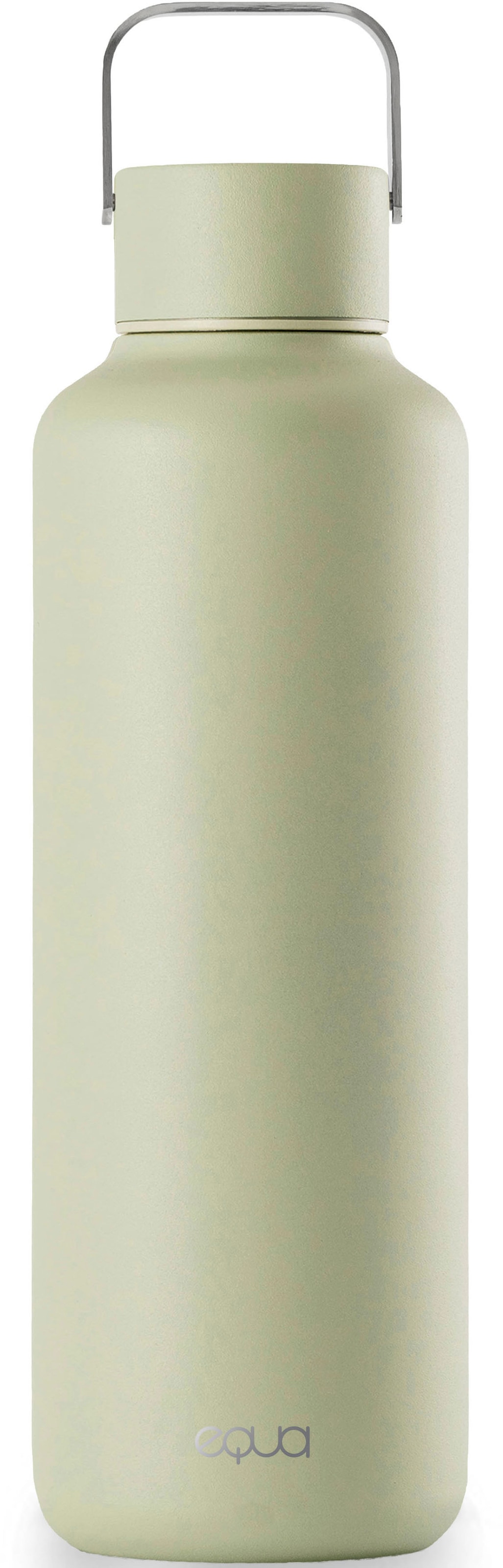 equa Isolierflasche "Timeless Matcha", Edelstahl, doppelwandig, 600 ml