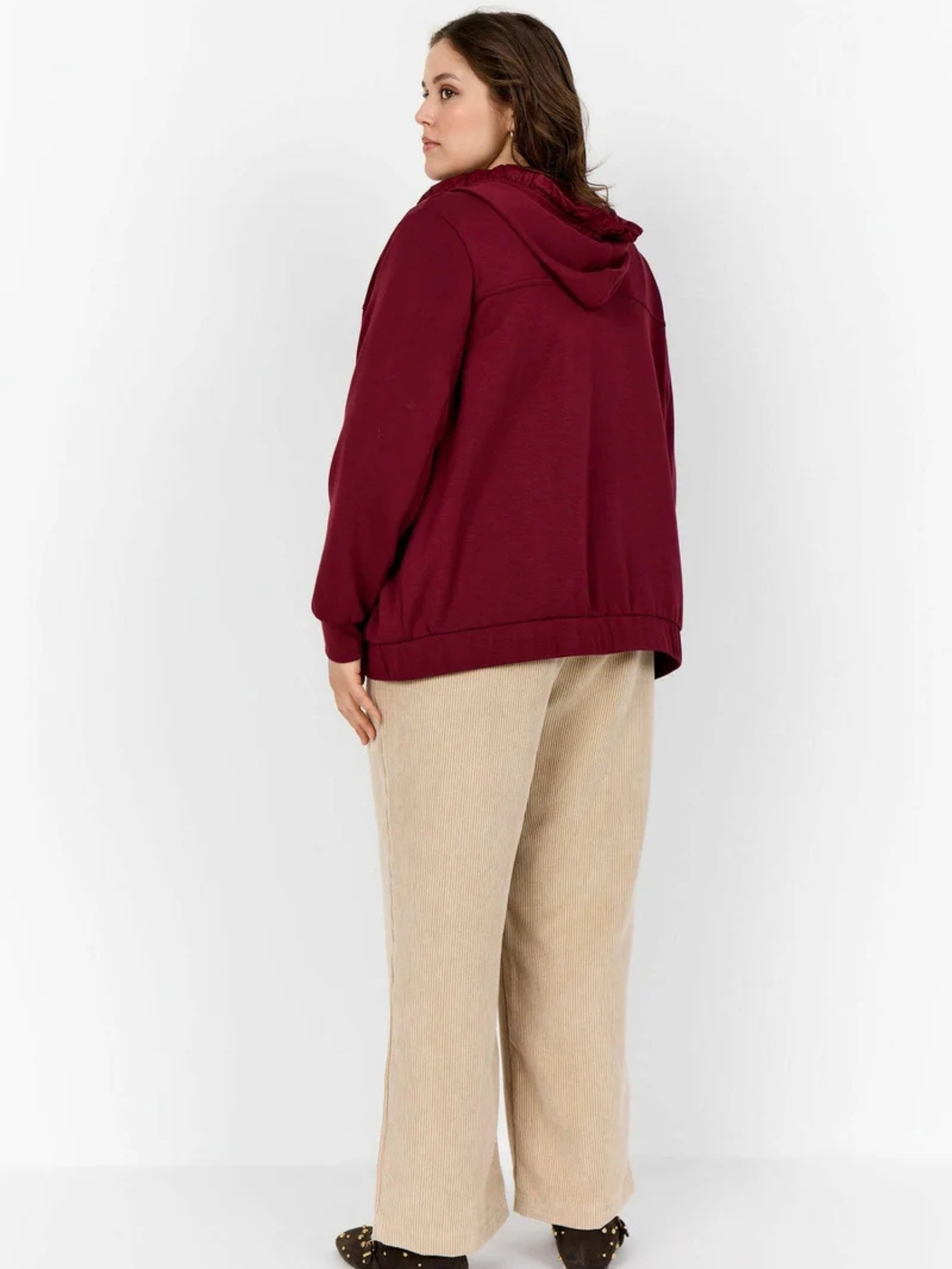 Wasabi Concept WA-SABINA Cardigan Dark Red M 6