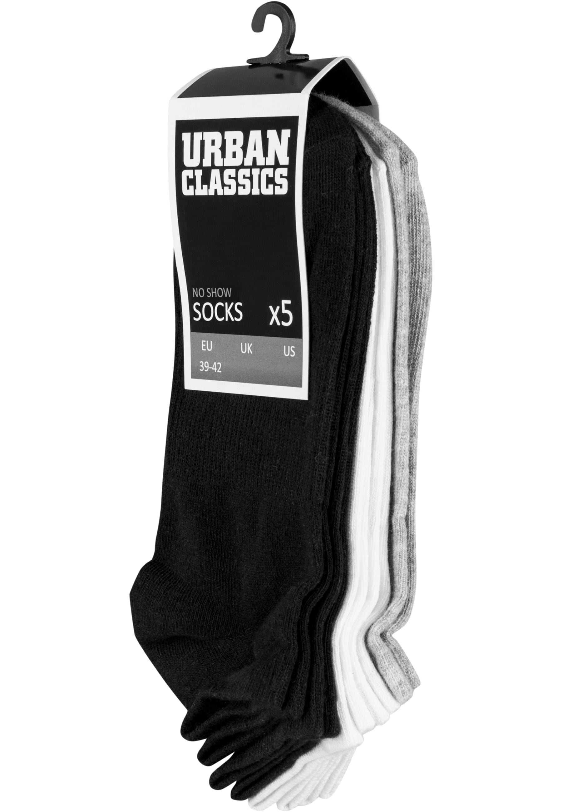 Strümpfe »Urban Classics Unisex No Show Socks 5-Pack«, (1 Paar)