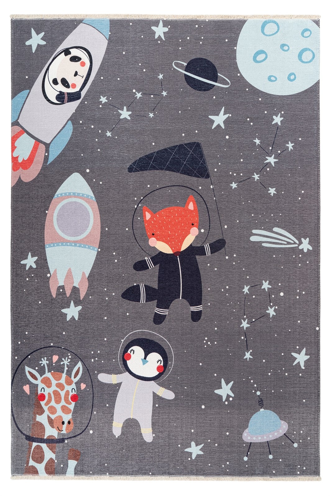 Kayoom Kinderteppich "Joanna 610" rechteckig 6 mm Höhe Kurzflor, Modernes M günstig online kaufen