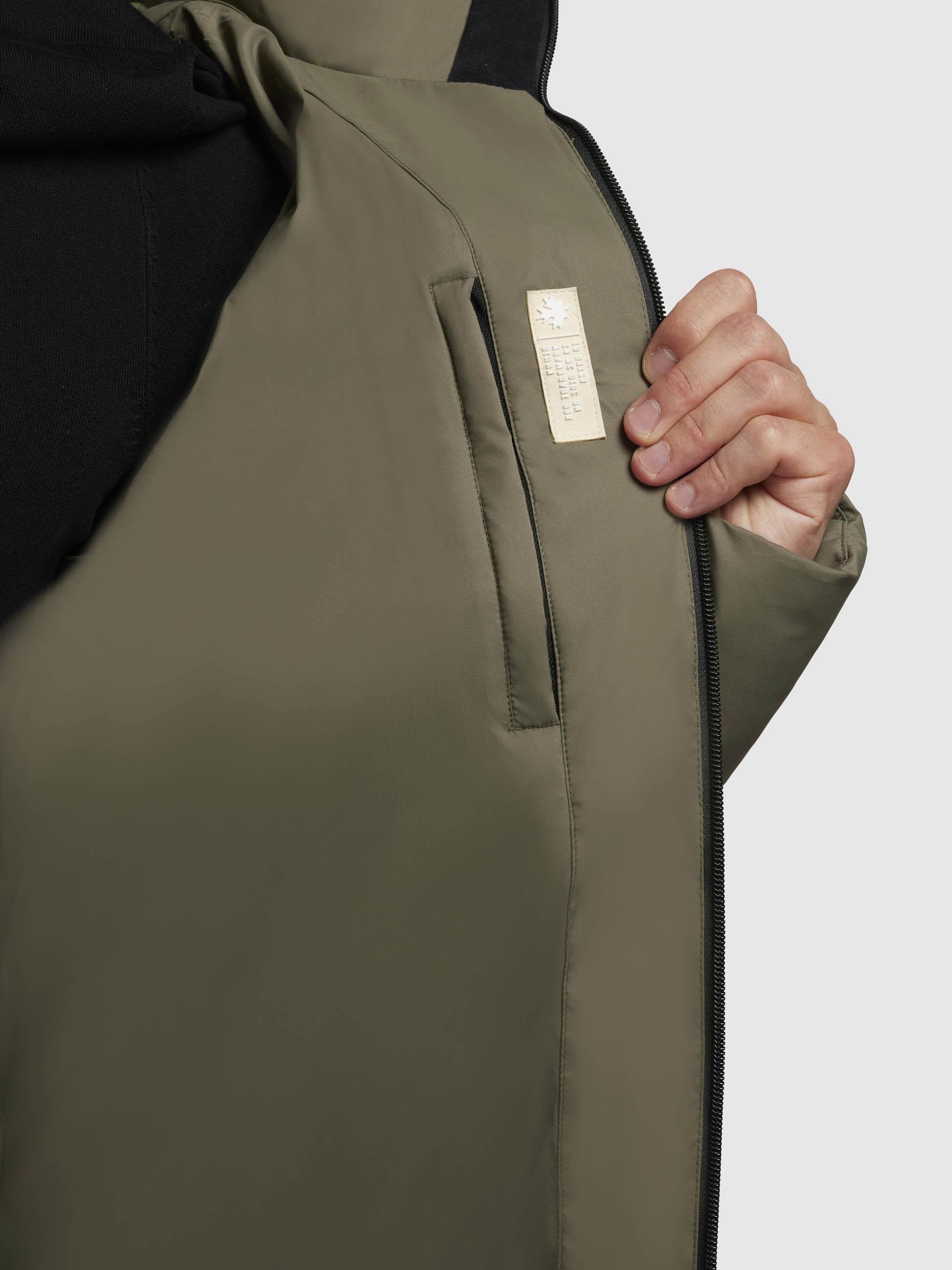 khujo Steppjacke »Silas2«, mit Kapuze, Warme Herren Winterjacke mit großer Kapuze