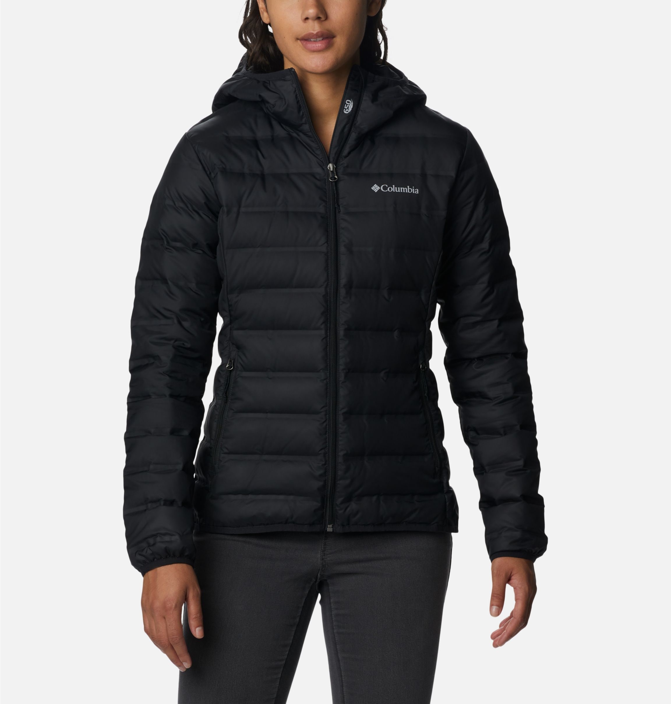 Columbia Daunenjacke "Lake 22 II Down Hooded Jacket" mit Daunenwattierung, wasserabweisend, windabweisend