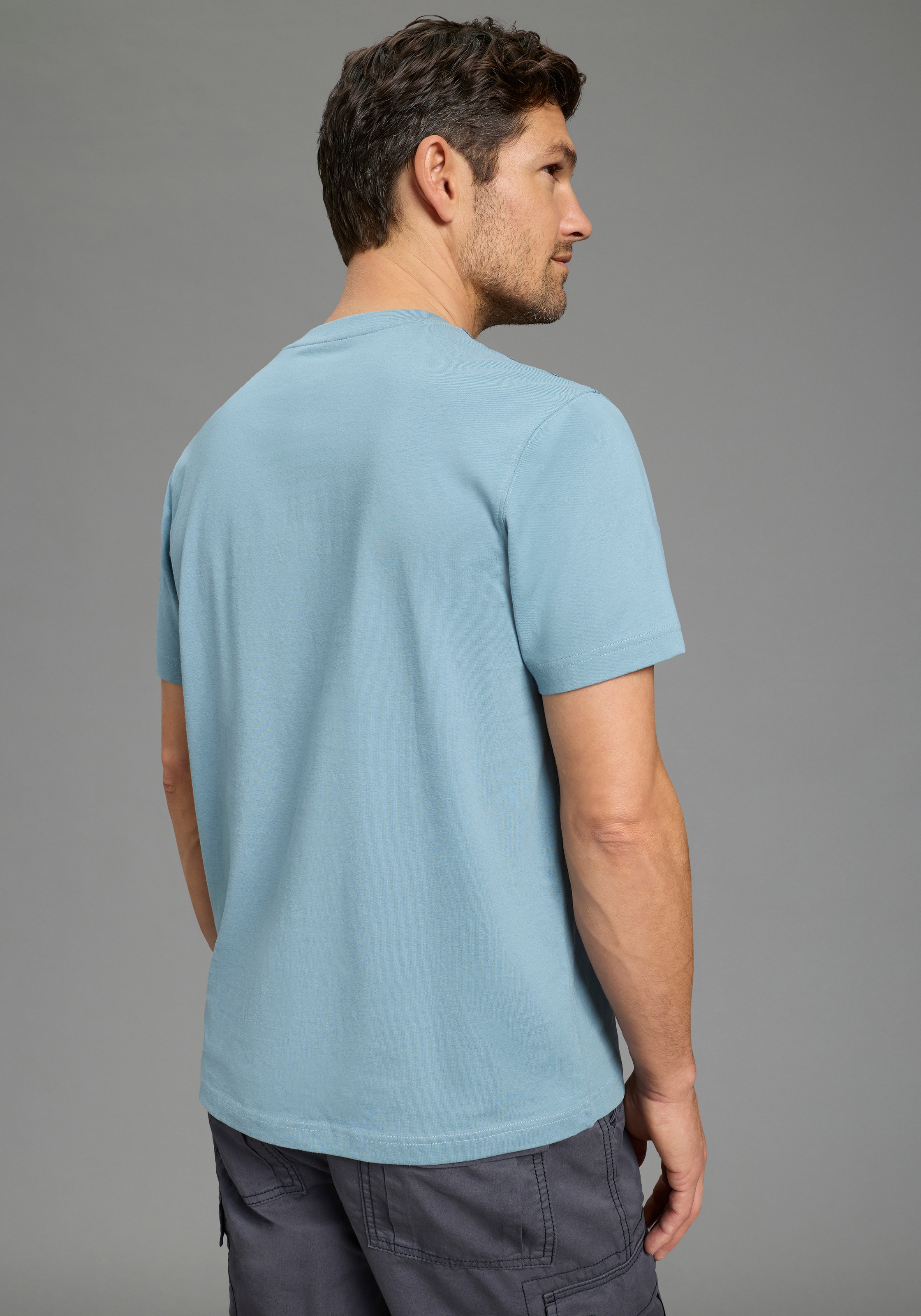 Arizona T-Shirt Kurzarm, lässige Passform, bedruckt, Rundhals, casual günstig online kaufen