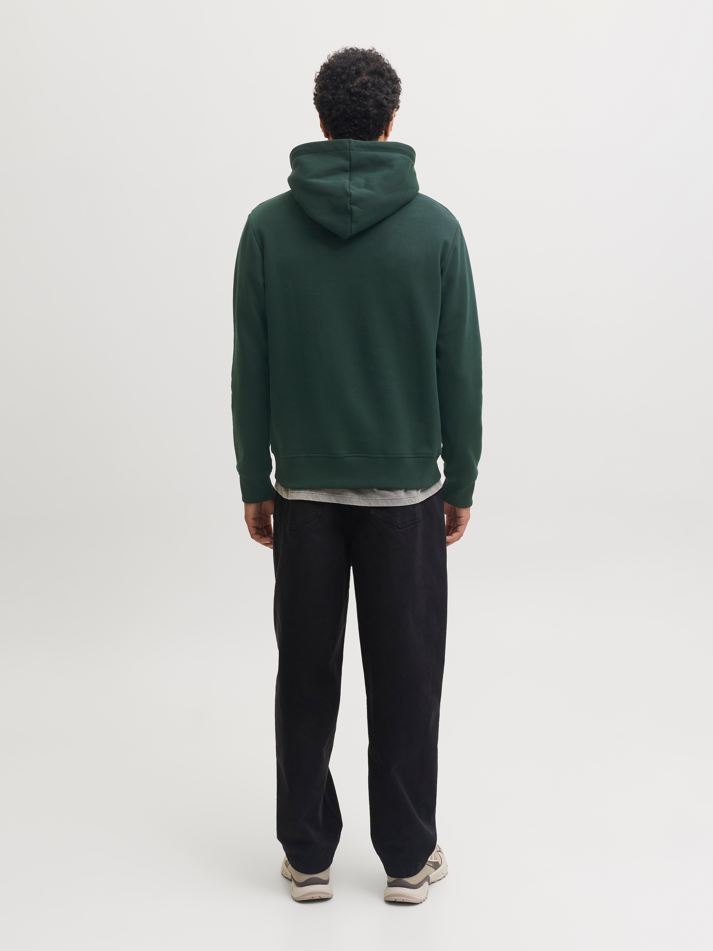 Jack & Jones Kapuzensweatshirt »JJRUSH SWEAT HOOD«, Baumwollmischung, regular fit
