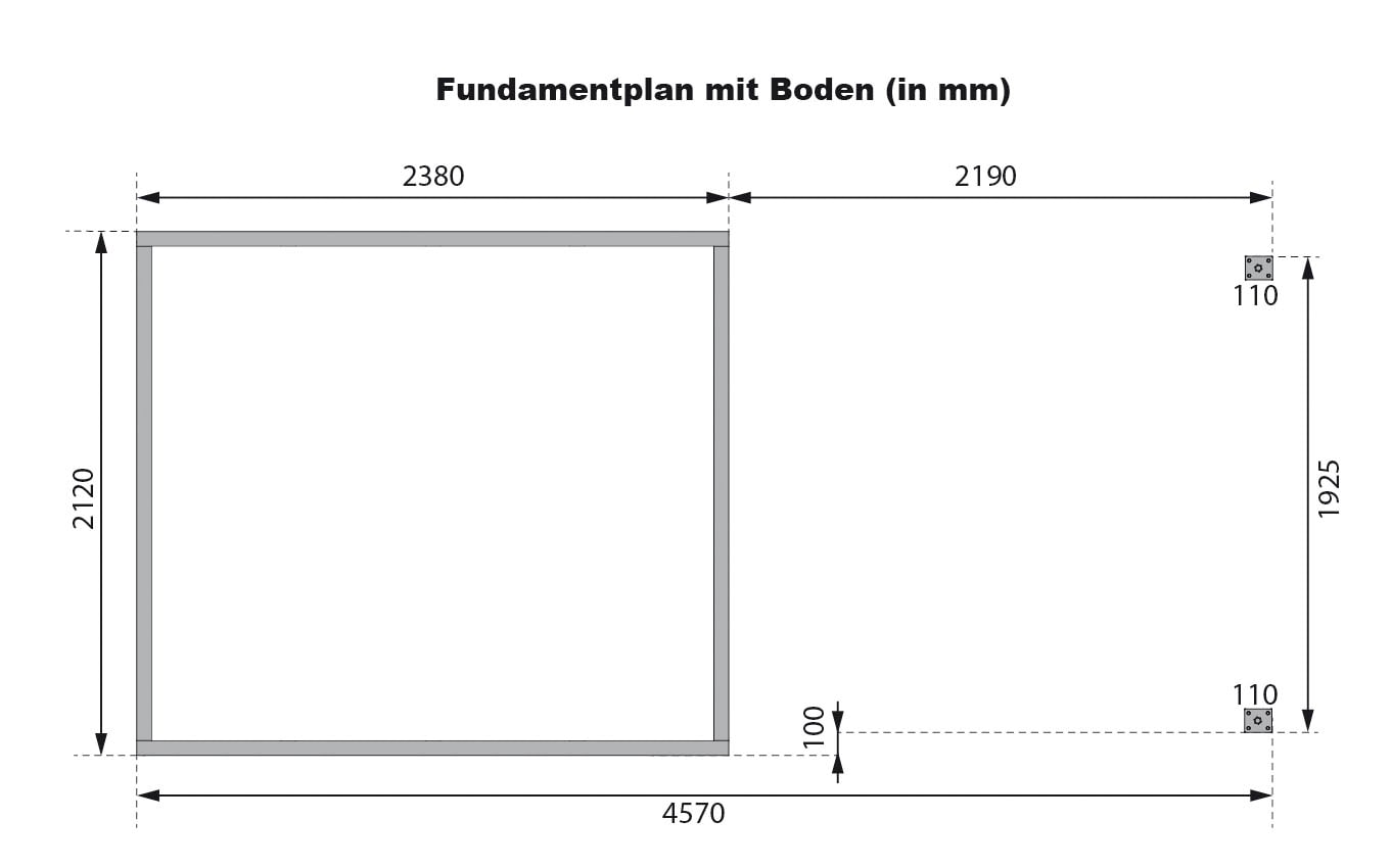 Karibu Gartenhaus »Jupiter 3«, in verschiedenen Farben, mit Anbaudach 2,35 m breit