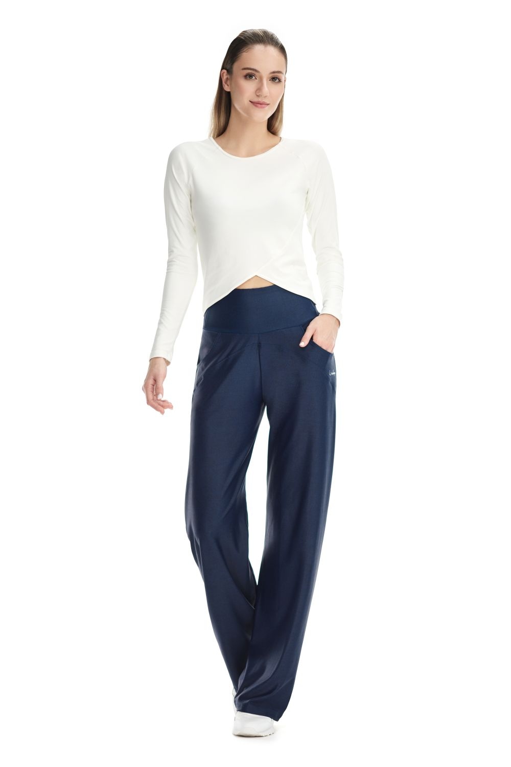 Winshape Sporthose »Functional Comfort Wide Leg Pants CUL105C«  mit Patchwork-Print