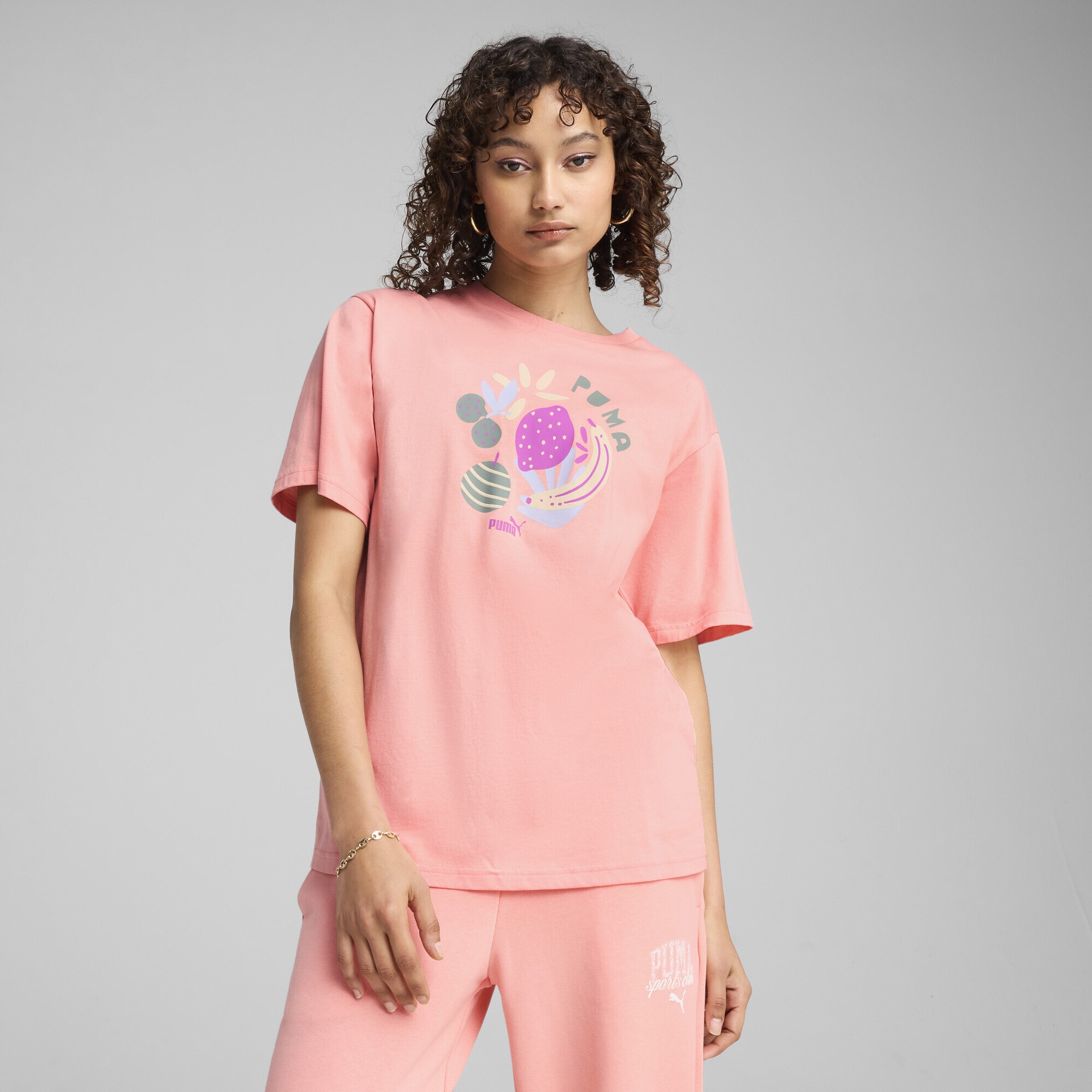 PUMA T-Shirt »GRAPHICS Relaxed Fruity T-Shirt Damen«