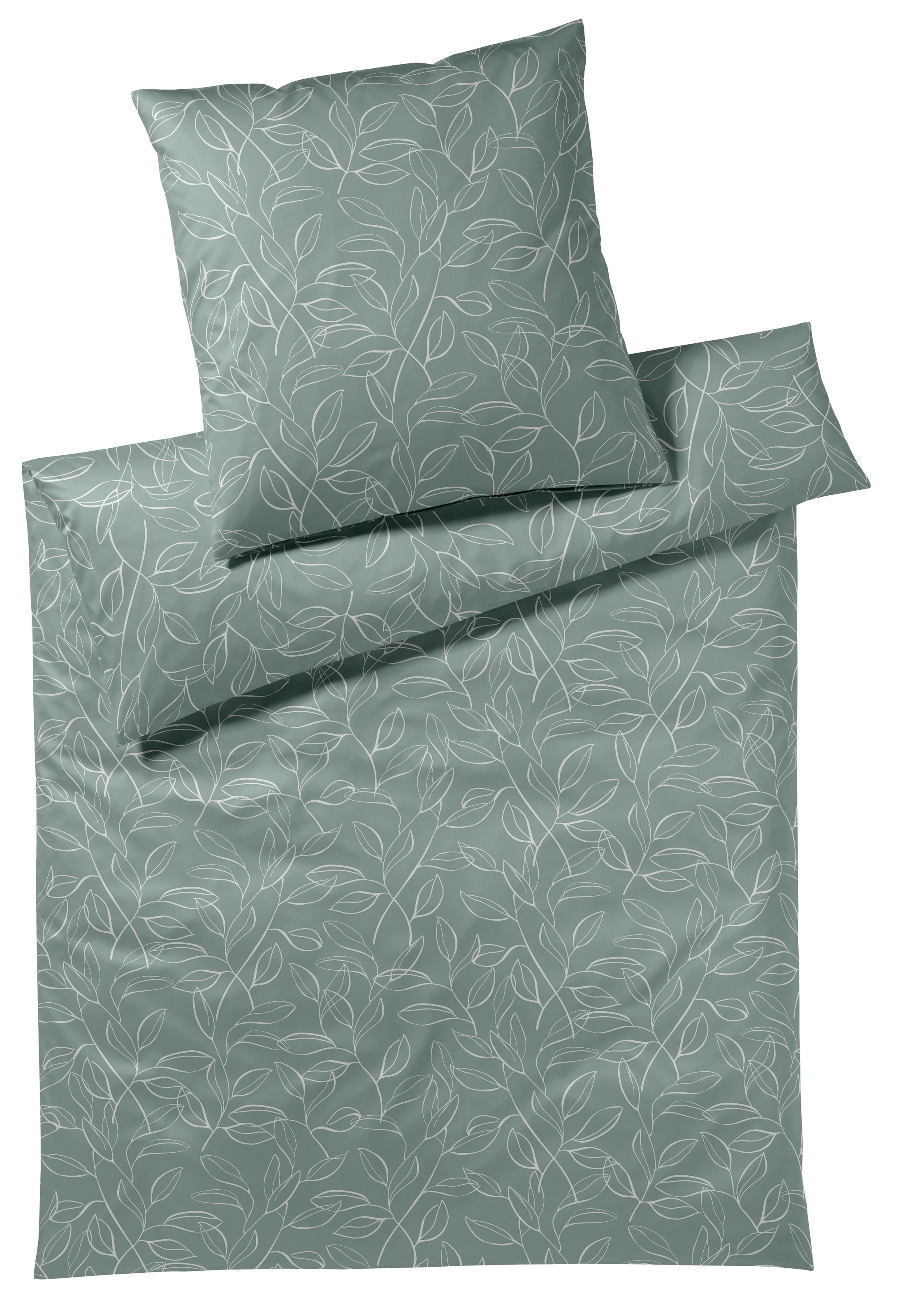 Elegante Patalynė »Floral« angenehmes Hautgefüh...