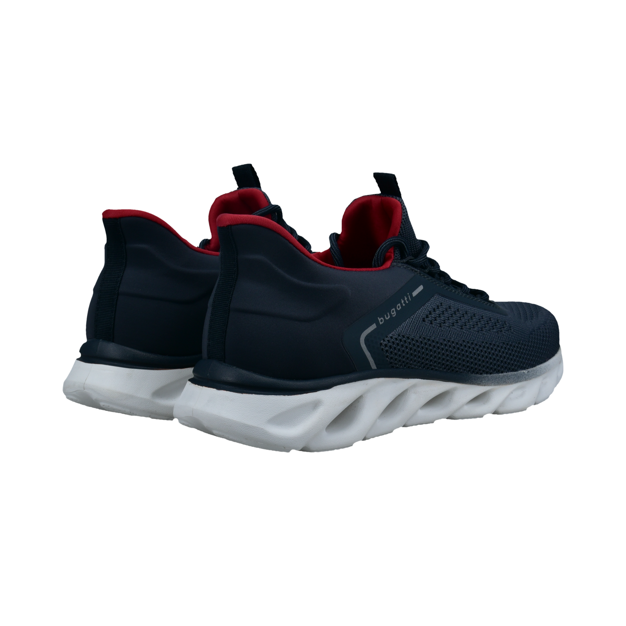 bugatti Slip-On Sneaker Freizeitschuh, Schlupfschuh mit aufgesetzter Schnür günstig online kaufen