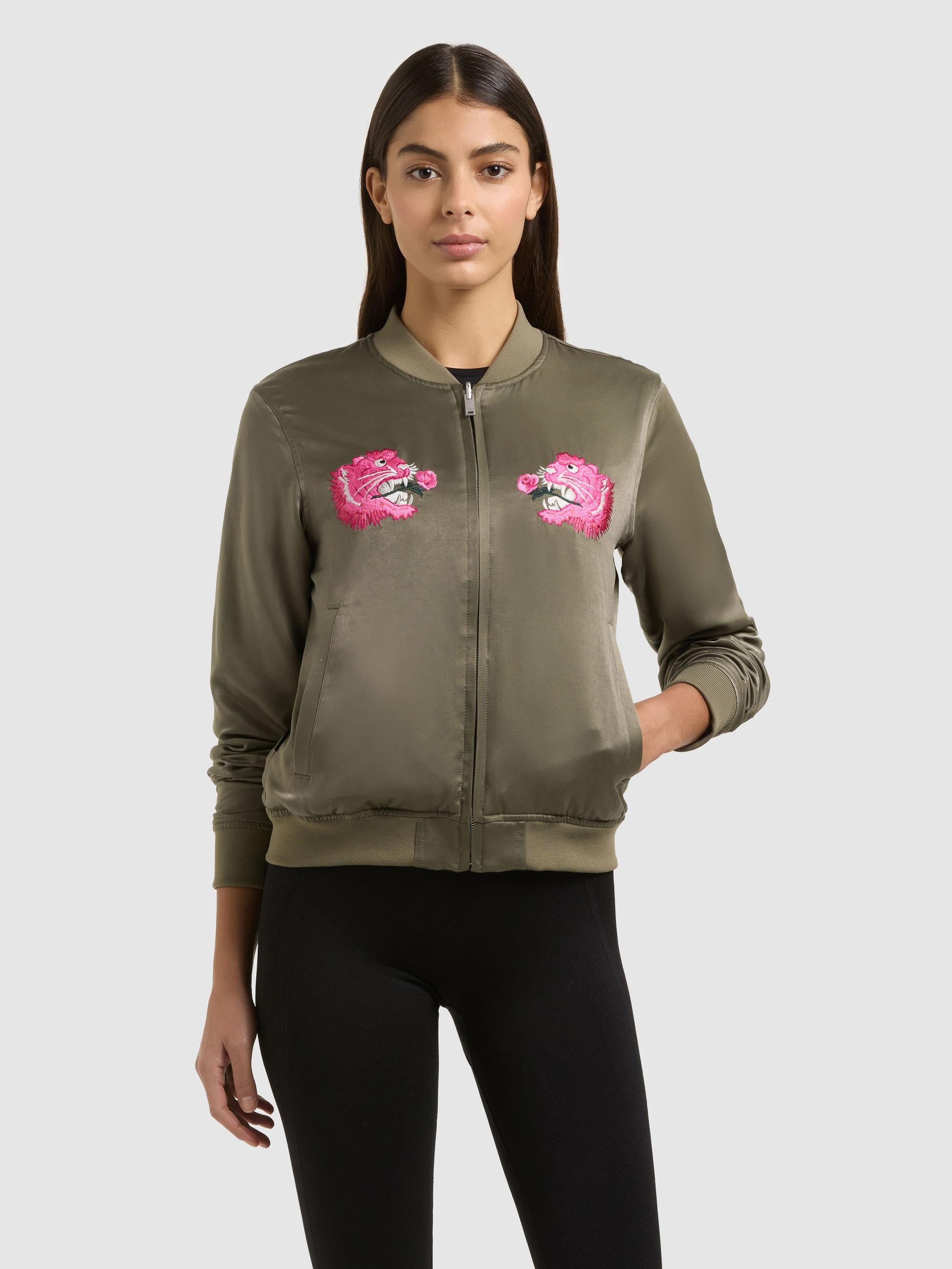 khujo Cargojacke »Ruby« ohne Kapuze Wendejacke im Bomberjacken-Style