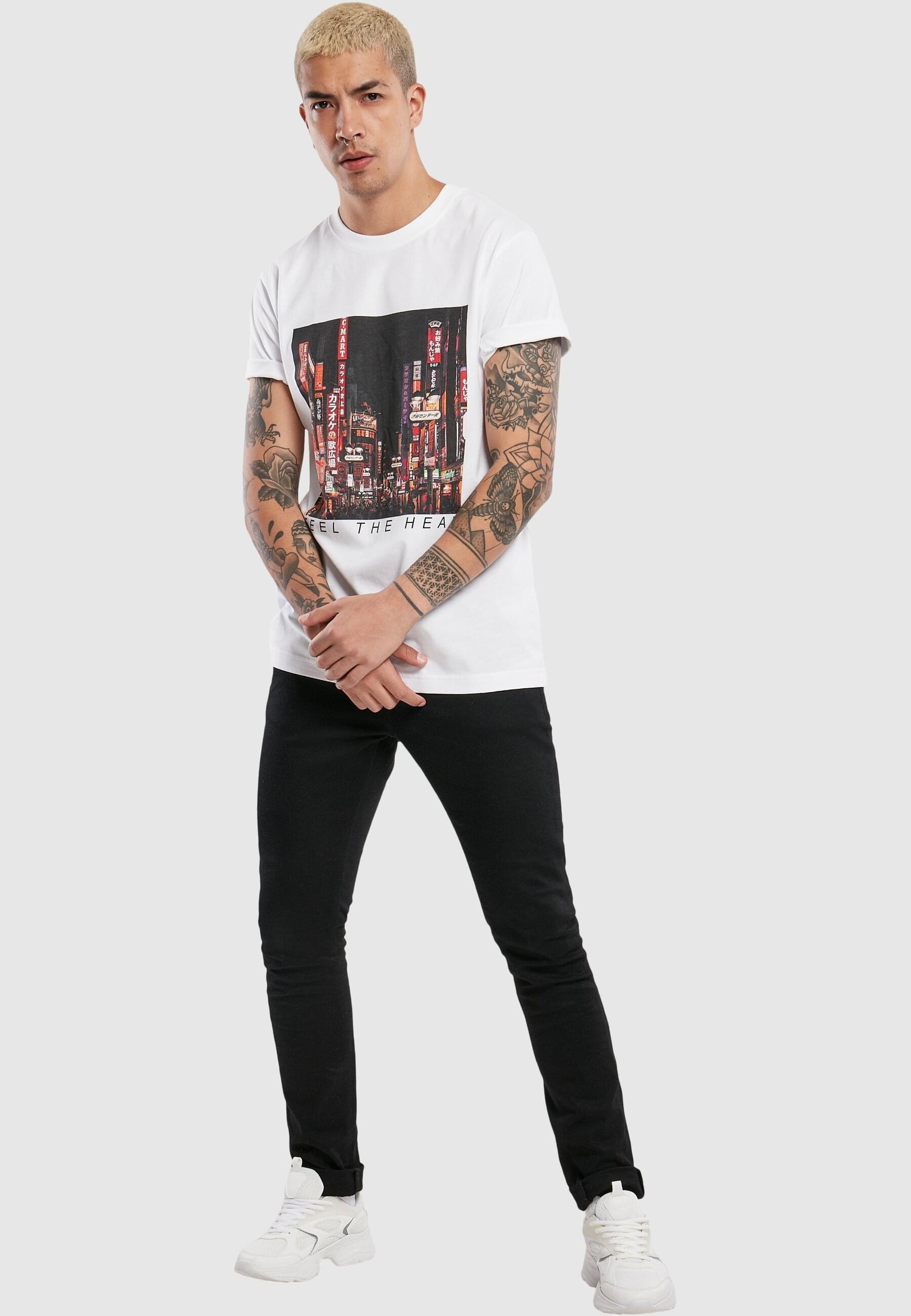 MisterTee T-Shirt »MisterTee Herren Feel The Heat Tee«, (1 tlg.)