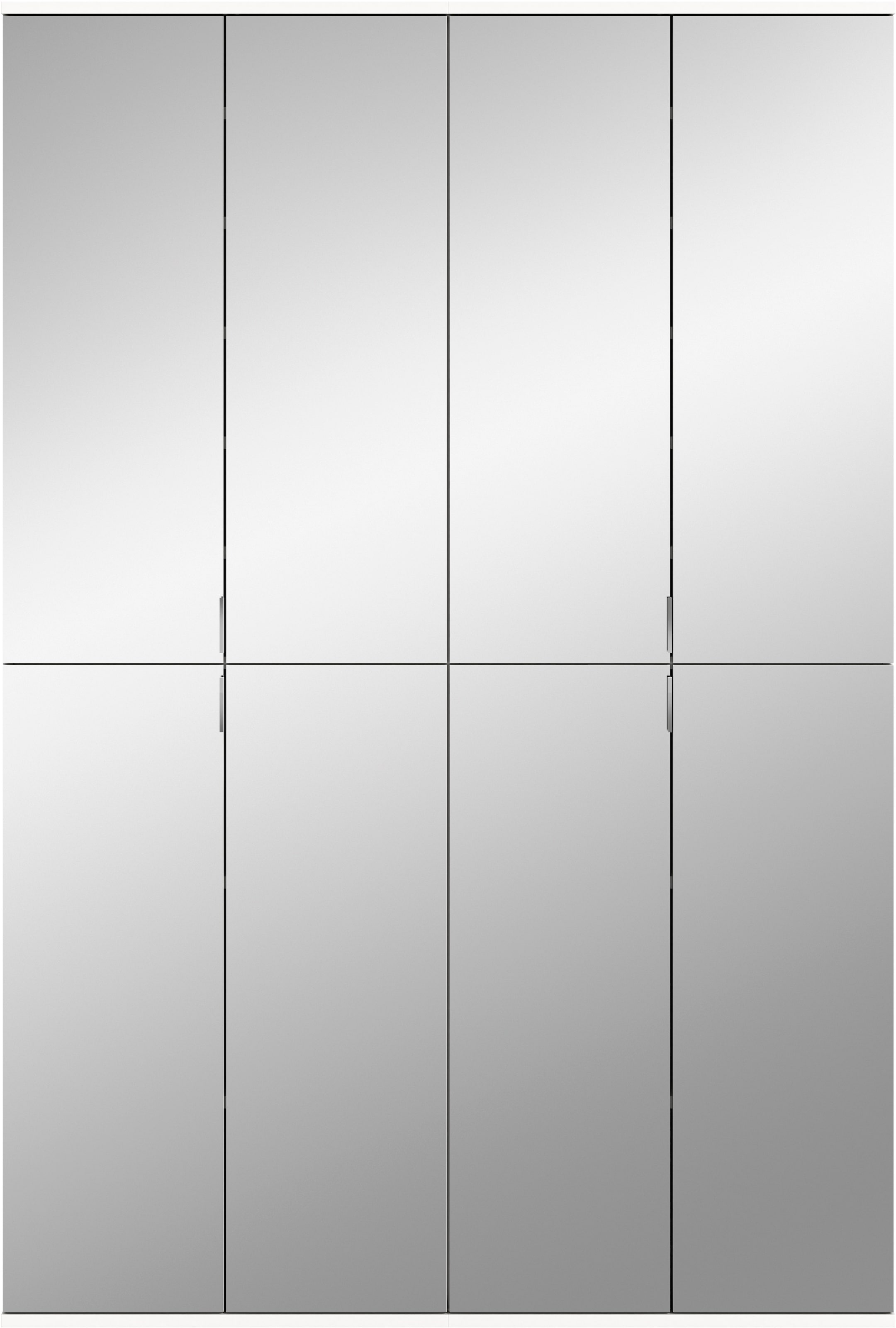 INOSIGN Garderoben-Set "Trondheim, Breite 122cm, best. aus 2 Schränken, 8 T günstig online kaufen