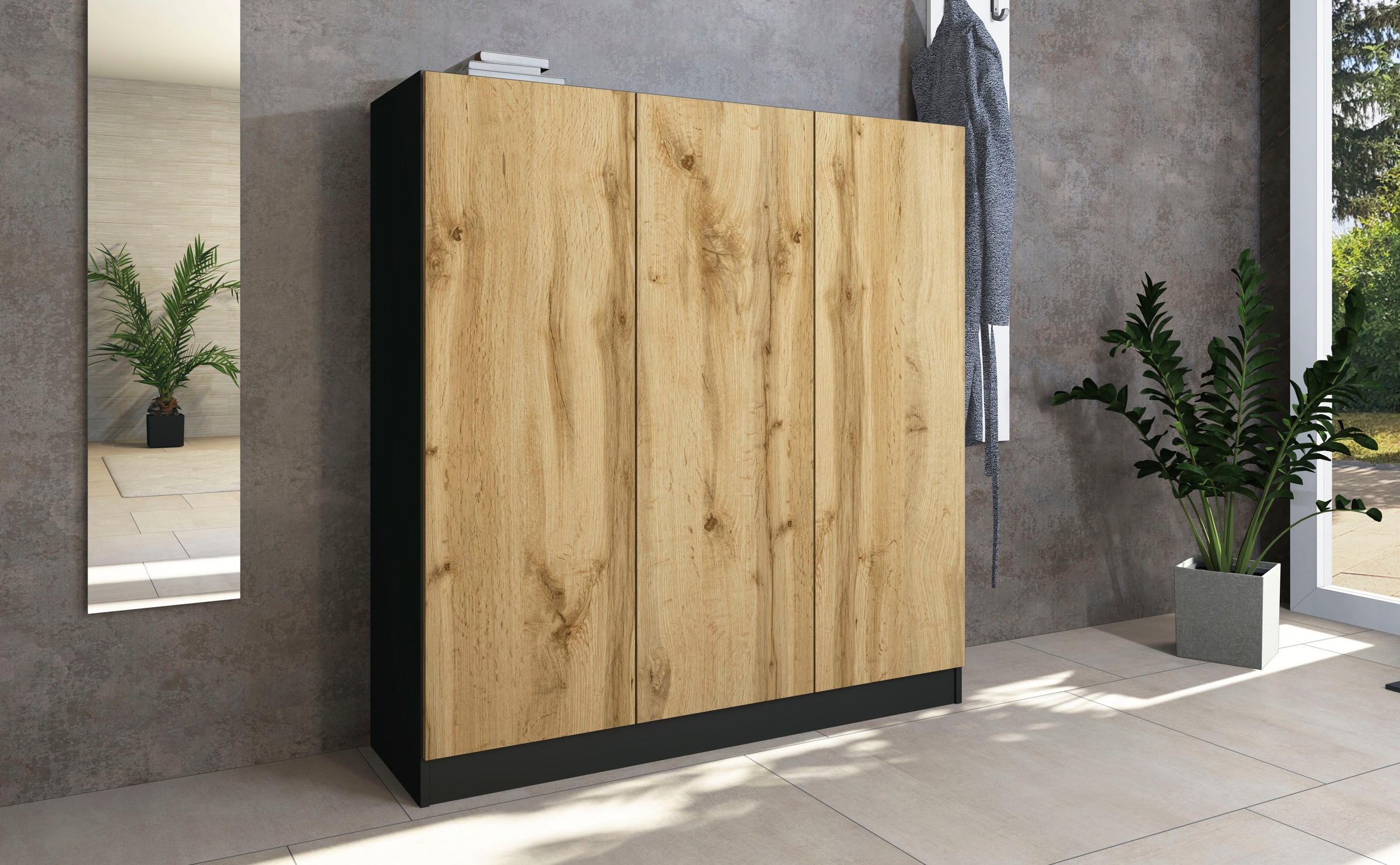 borchardt Möbel Schuhschrank "Vaasa3" Breite 114 cm günstig online kaufen