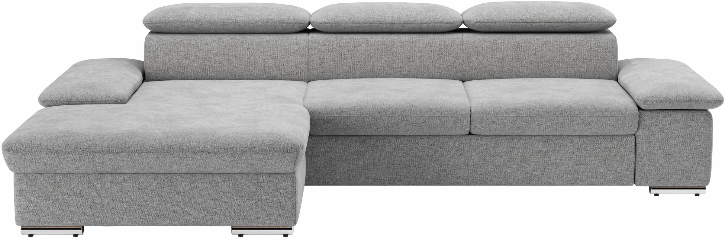 sit&more Ecksofa »Valantine L-Form«, inkl. Kopf- und Armteilverstellung, wahlweise mit Bettfunktion