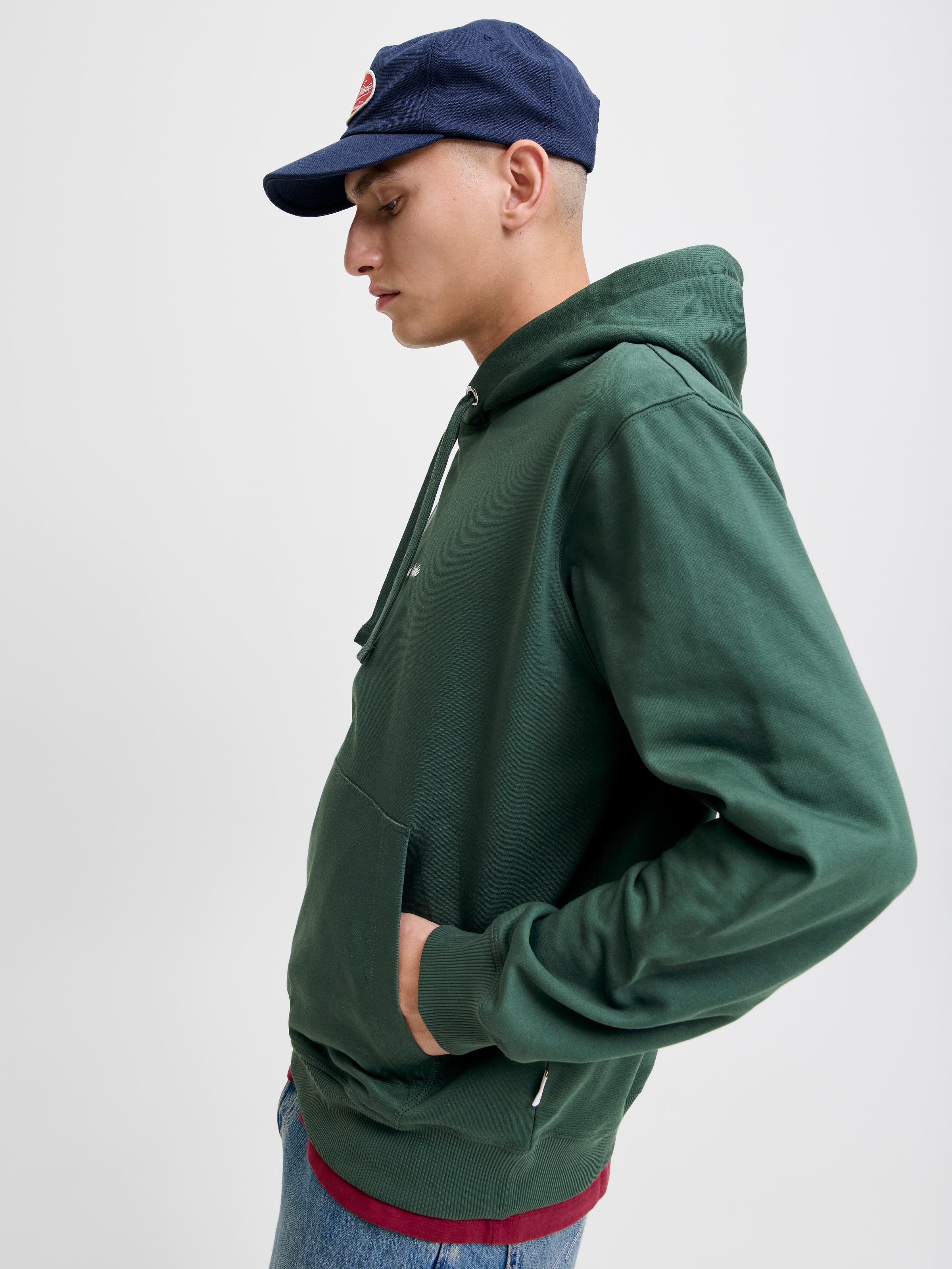 Jack & Jones Kapuzensweatshirt "JORNORREBRO EMB SWEAT HOOD NOOS", mit Logo günstig online kaufen