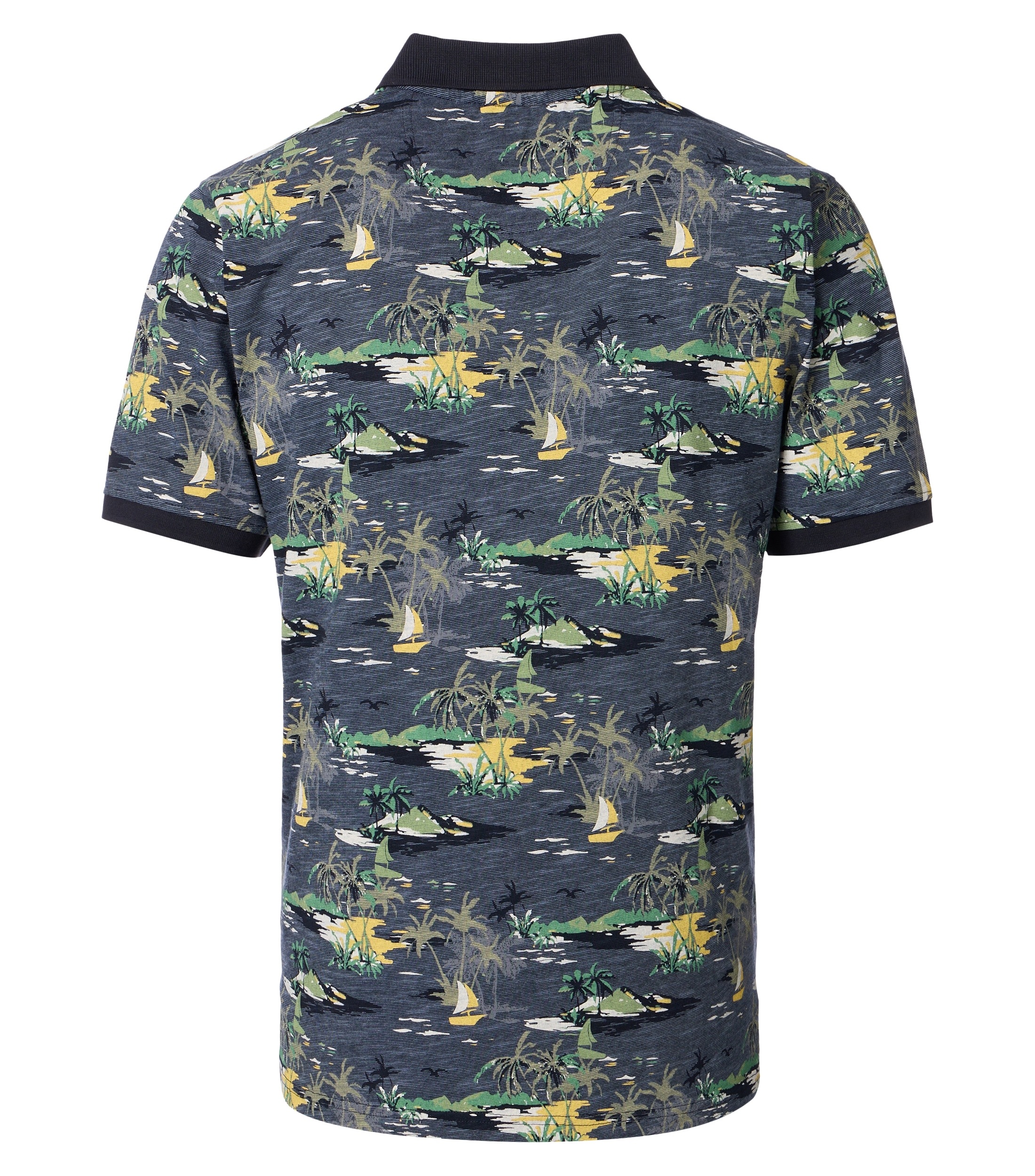 CASAMODA Poloshirt "CASAMODA Polo-Shirt Print" günstig online kaufen