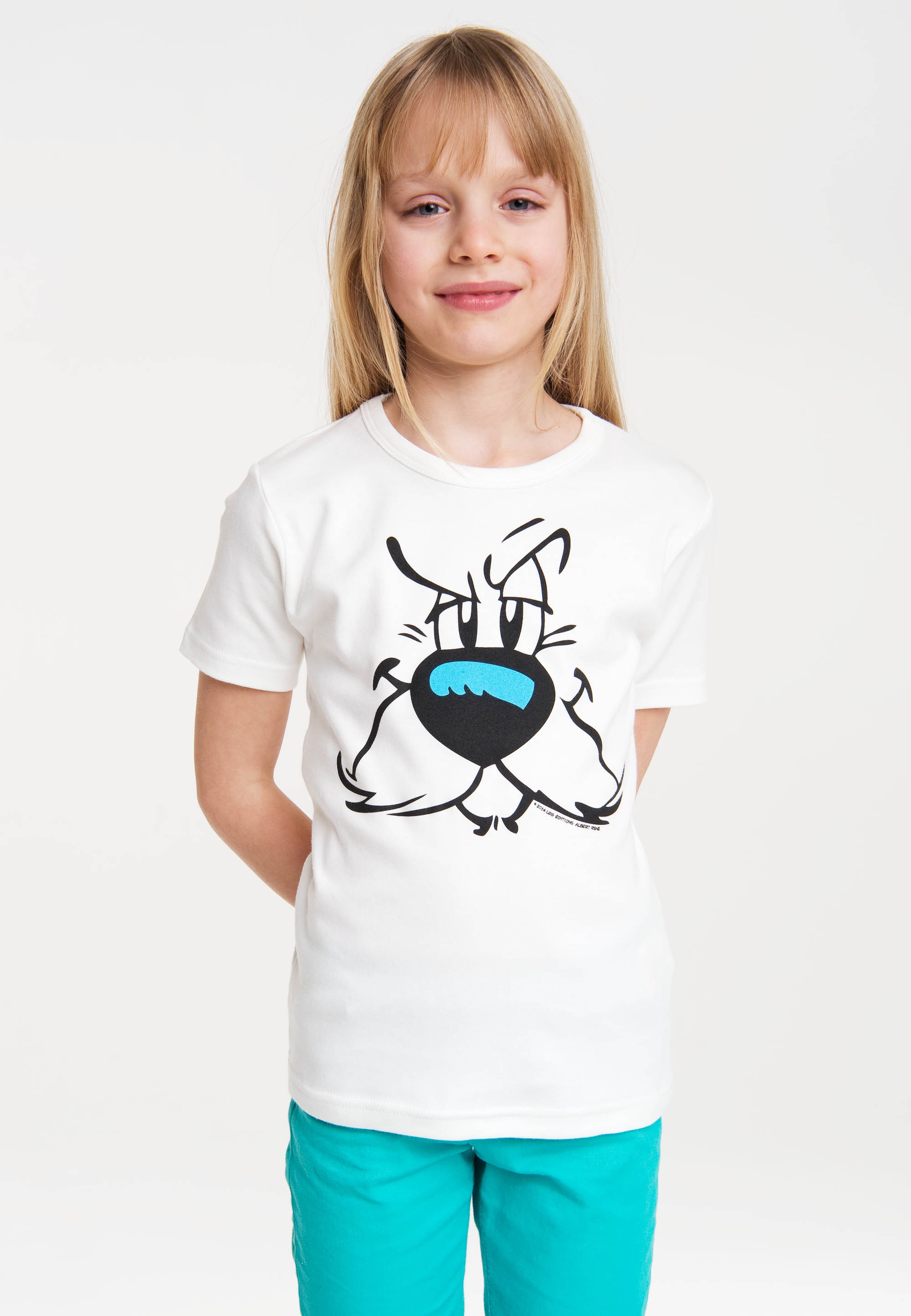 LOGOSHIRT T-Shirt »Idefix - Faces - Asterix«, mit tollem Frontdruck