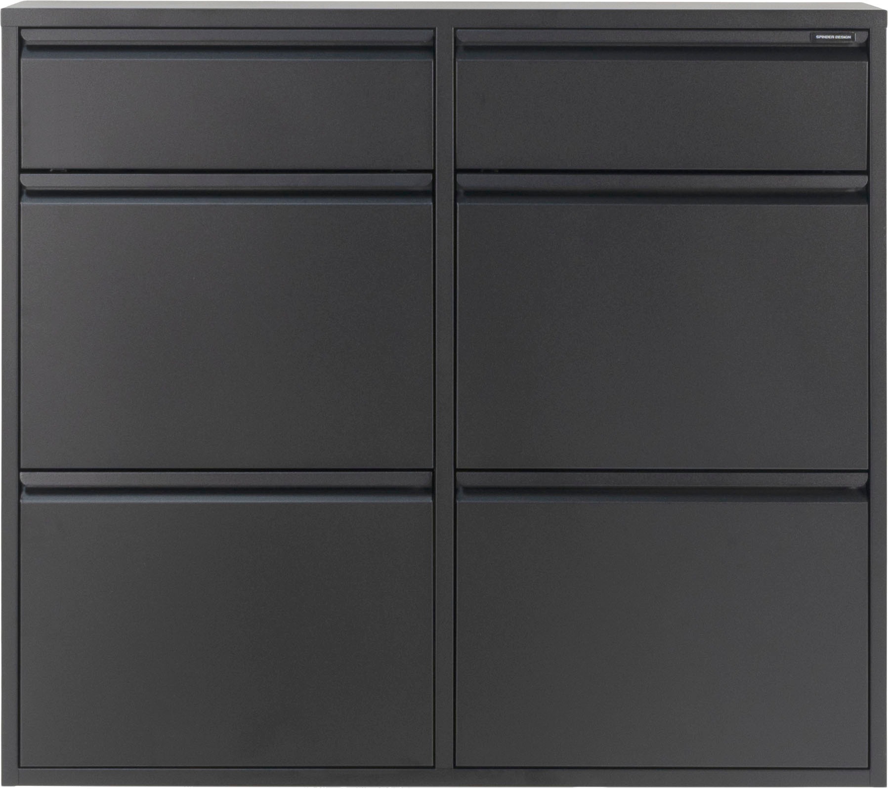 Thumbnail - Spinder Design Schuhschrank "Billi" Metall, Breite 98 cm