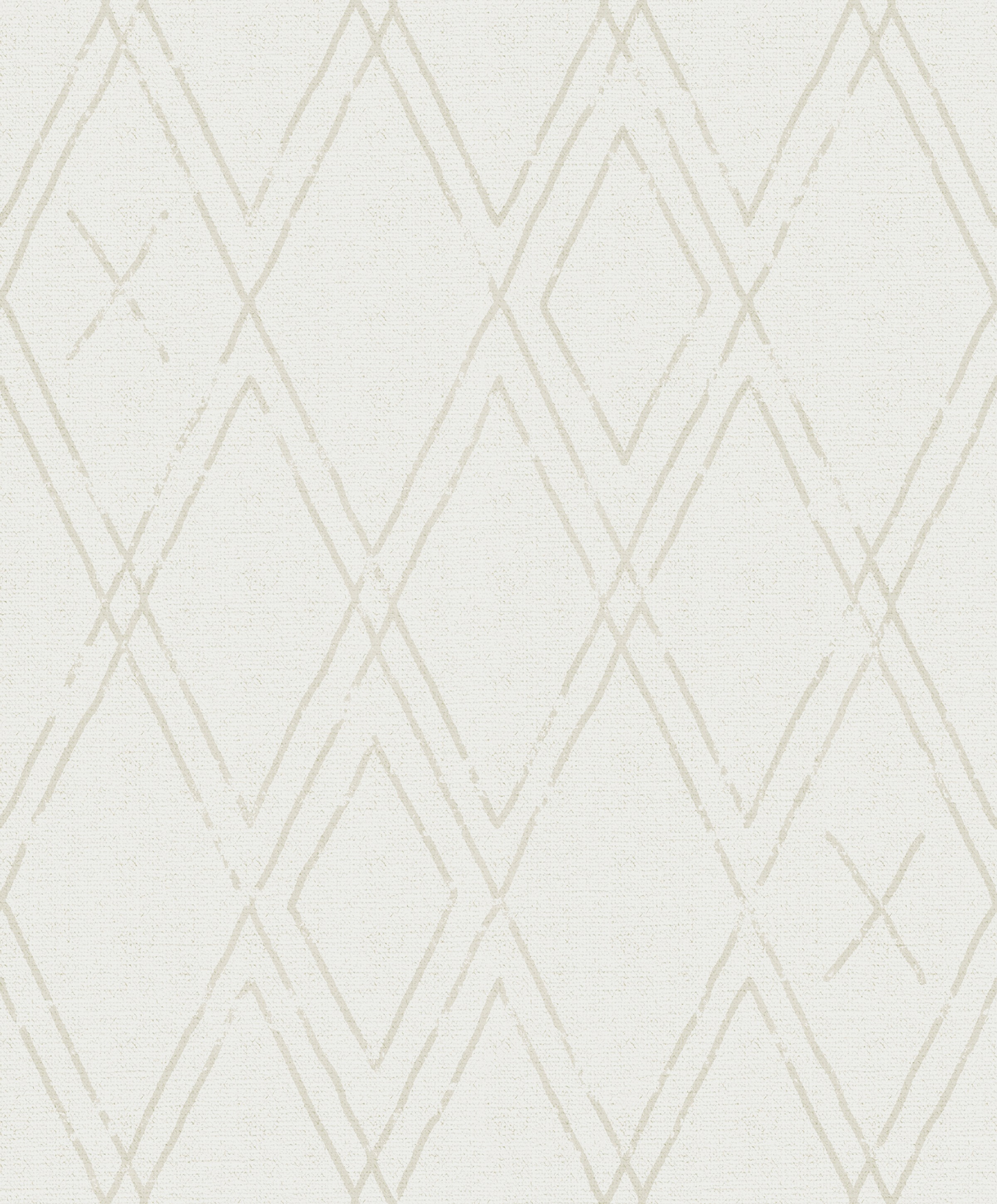 WOW Vliestapete "Ethnic Berber" geometrisch geprägt Warm Beige - 1005x52 cm
