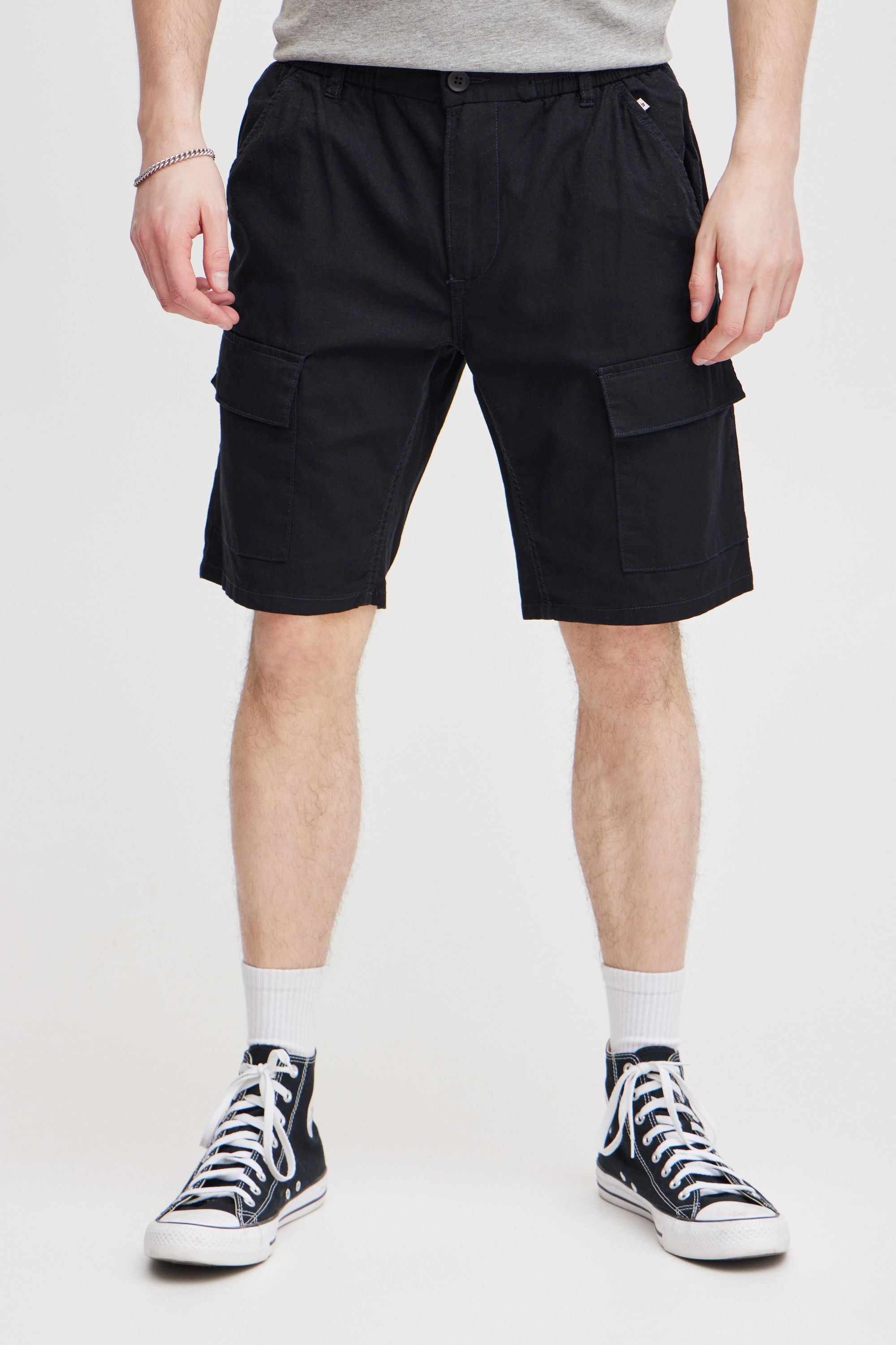Blend Shorts "BHWoven" Casual Shorts aus Leinenmix günstig online kaufen