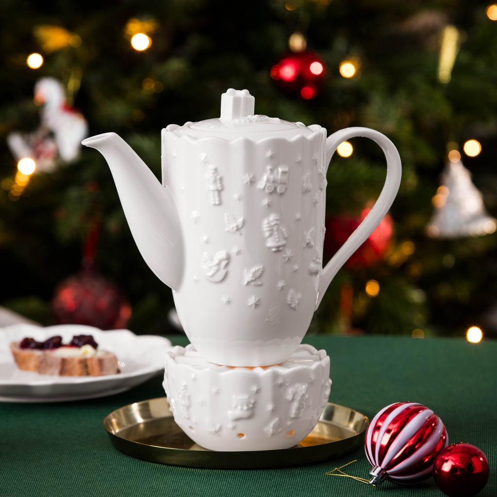 Villeroy & Boch Stövchen »Stövchen Toy's Delight Royal Classic ø 12,1 cm weiß« handwäsche empfohlen