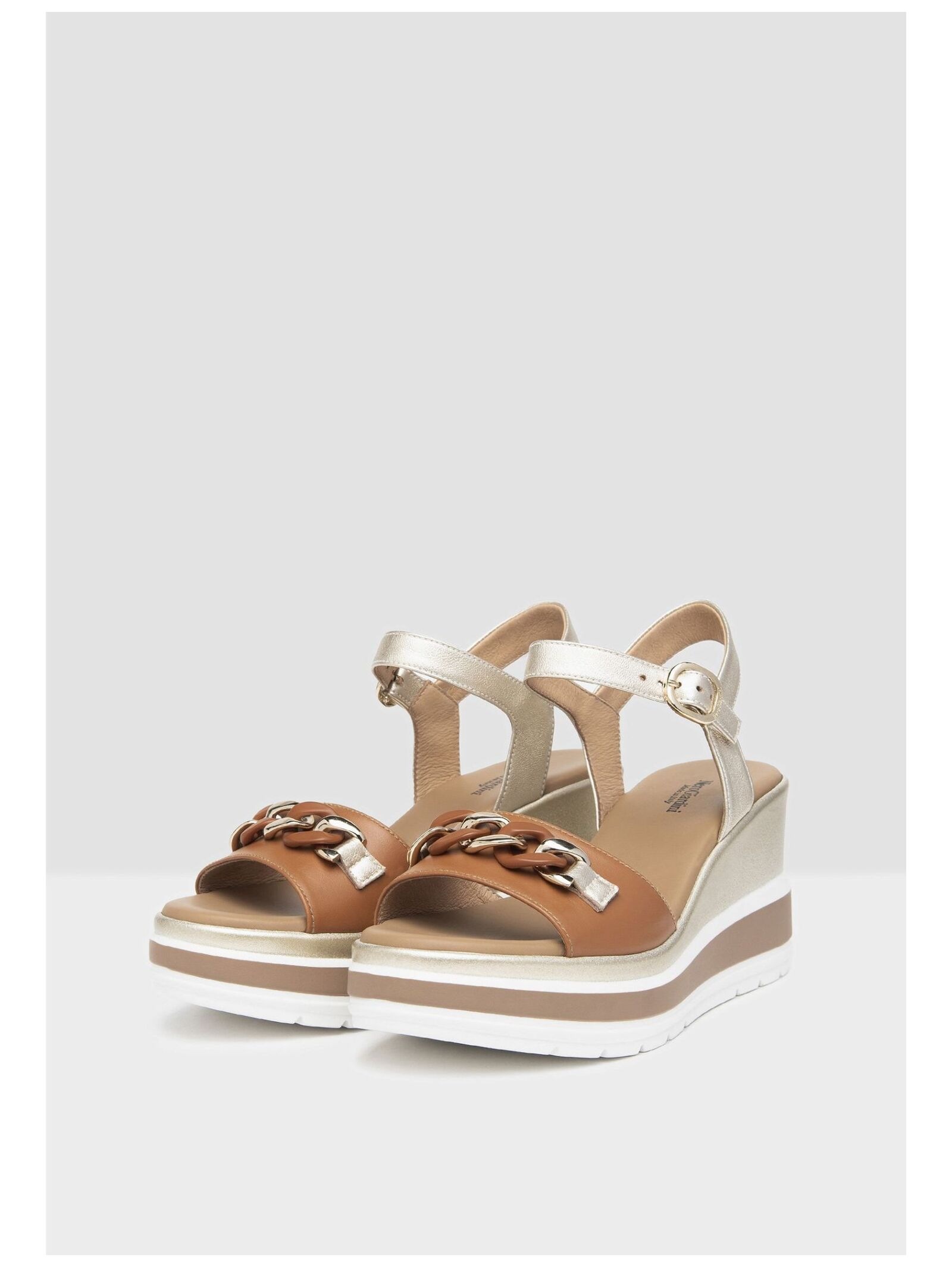 Nero Giardini Keilsandalette »Nero Giardini Sandalen Leder«