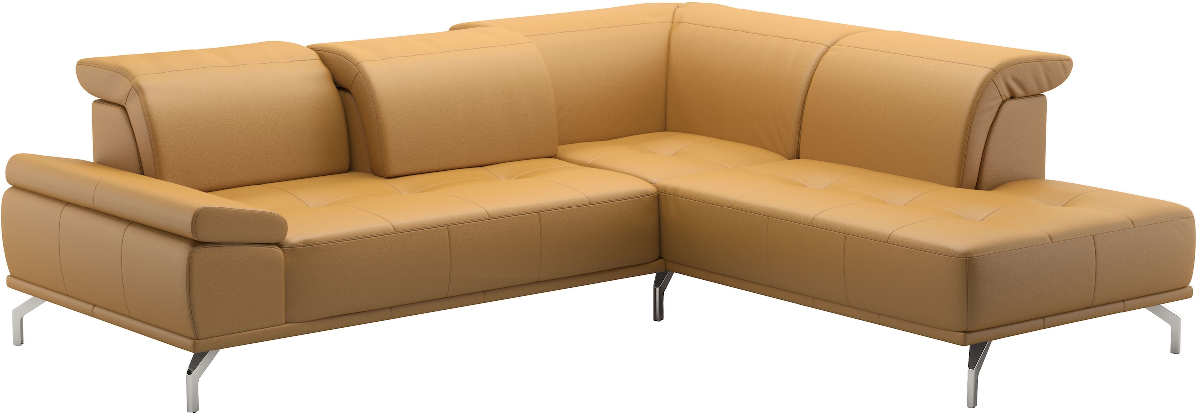 Places of Style Ecksofa »Caluna«, Inkl.Sitztiefenverstellung
