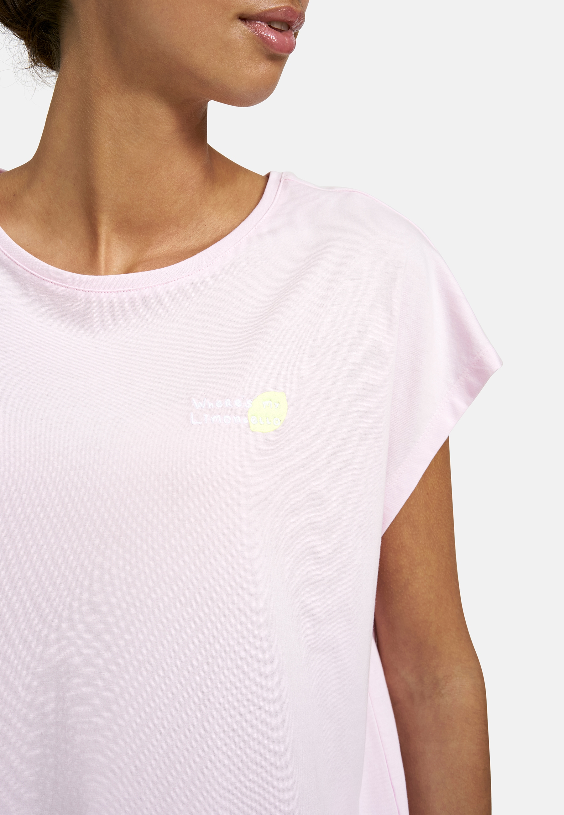 Smith & Soul Rundhalsshirt mit überschnittener Schulter