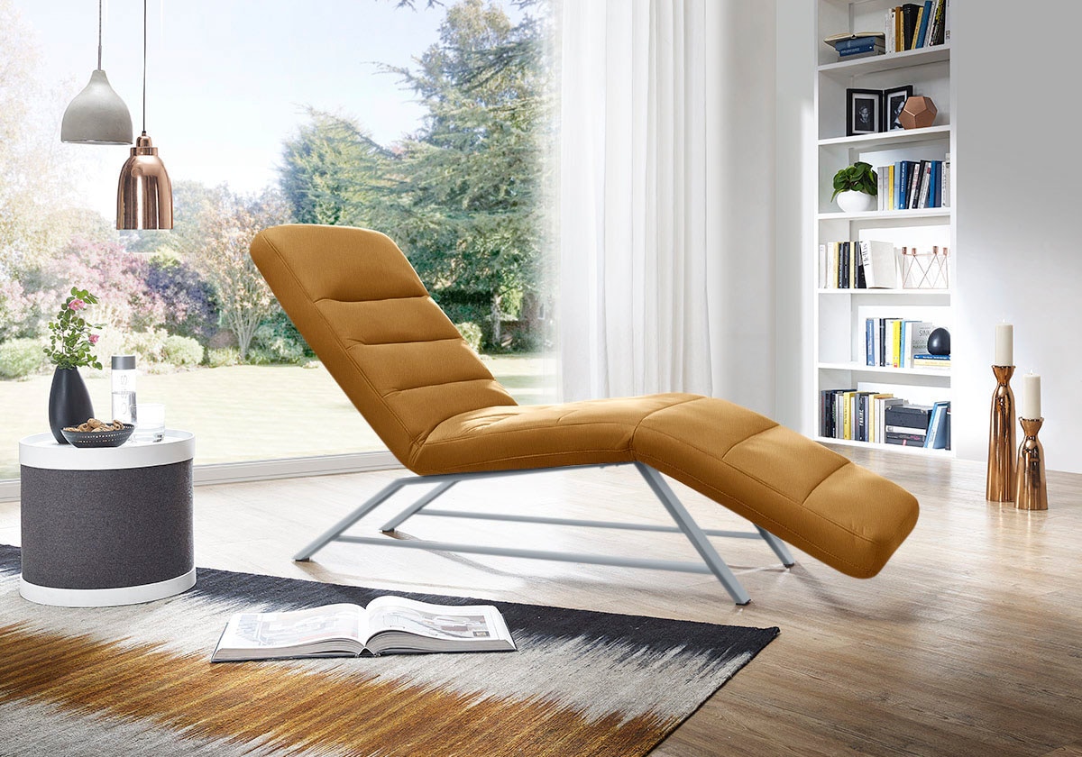 W.SCHILLIG Relaxliege »daily dreams«, Funktionsliege wahlweise mit Motor, Gestell matt, Breite 65 cm