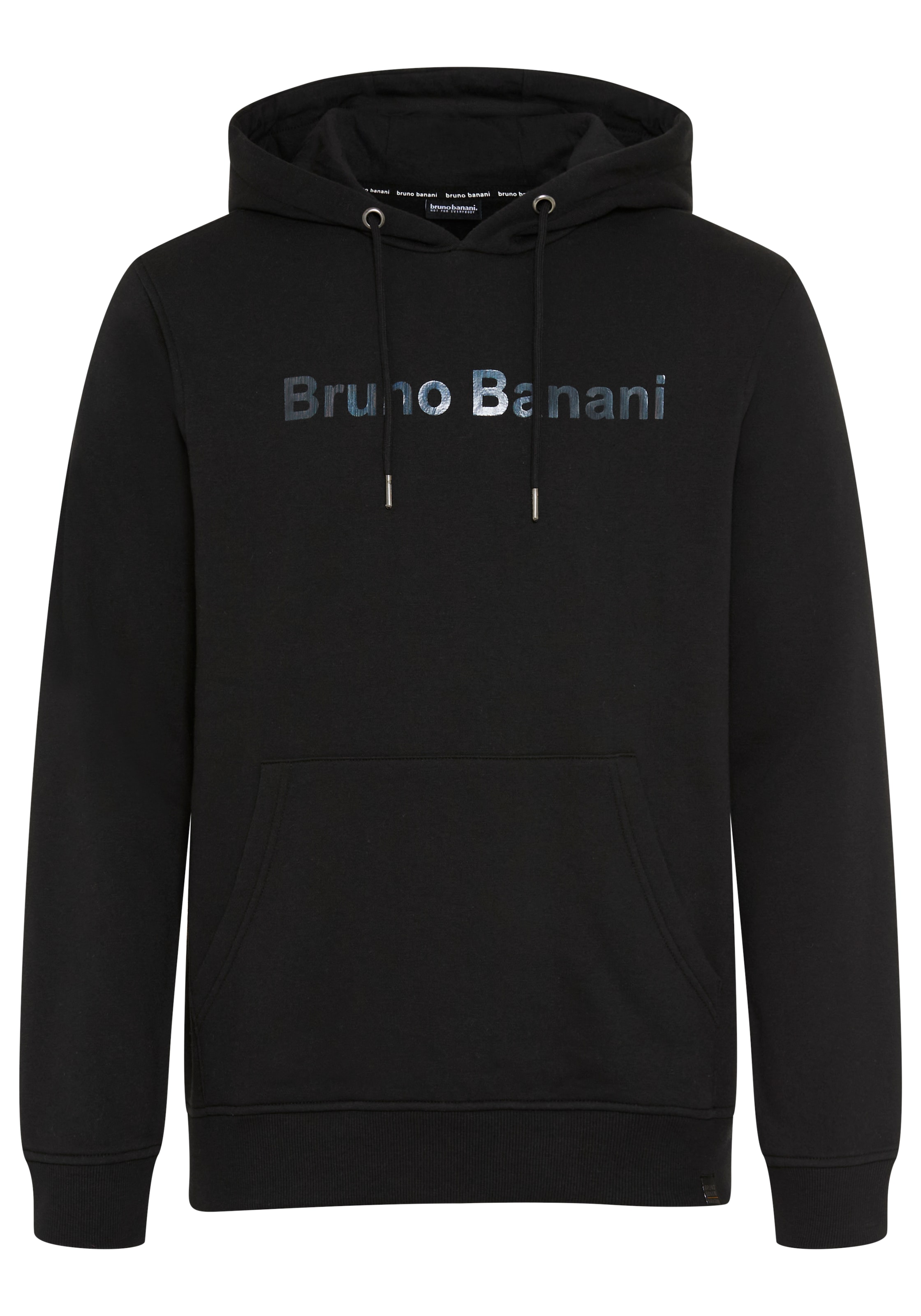 Bruno Banani Kapuzensweatshirt , mit Reißverschluss, in bedruckter Optik
